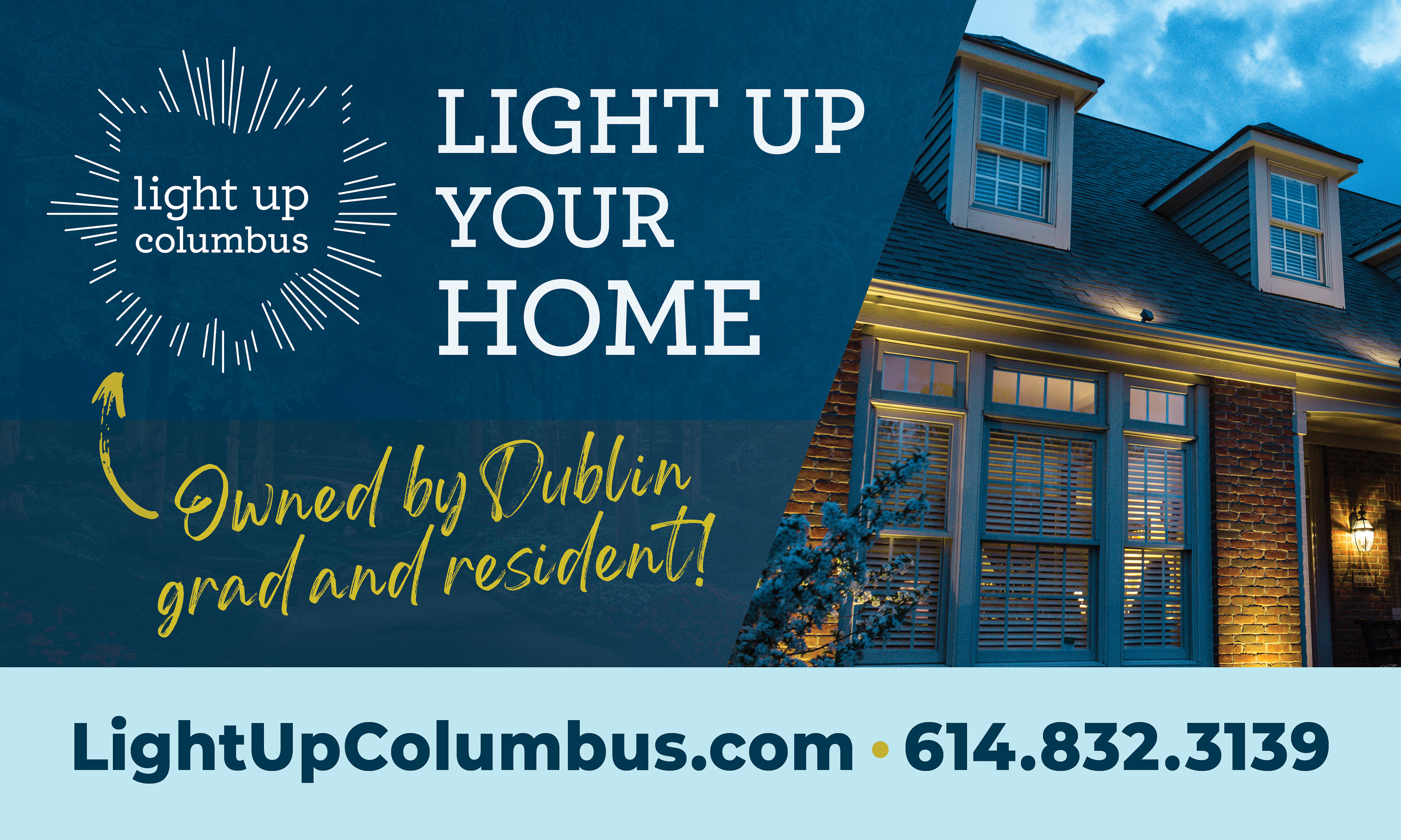 Banner for Landscape Lighting