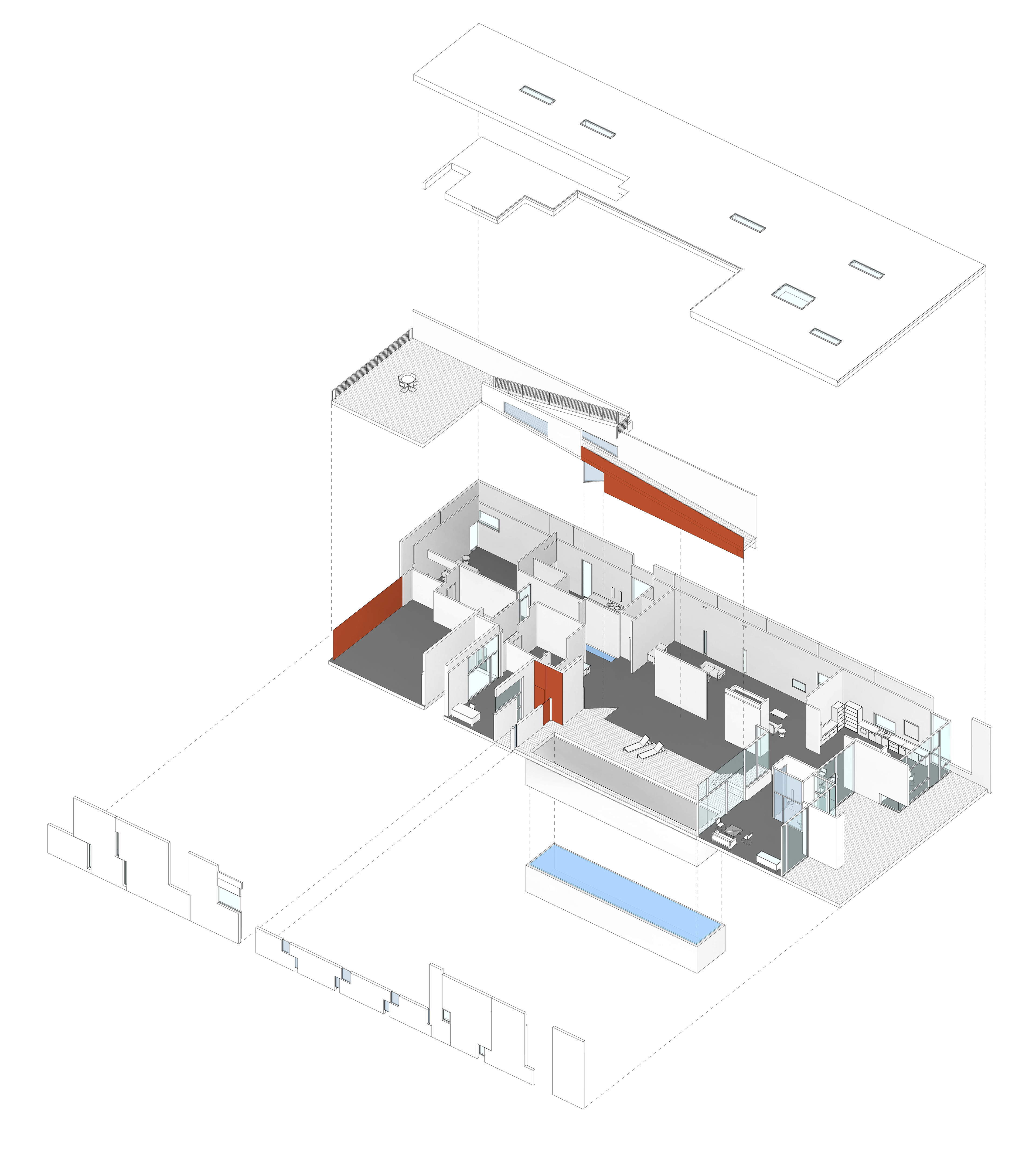 Exploded Axonometric