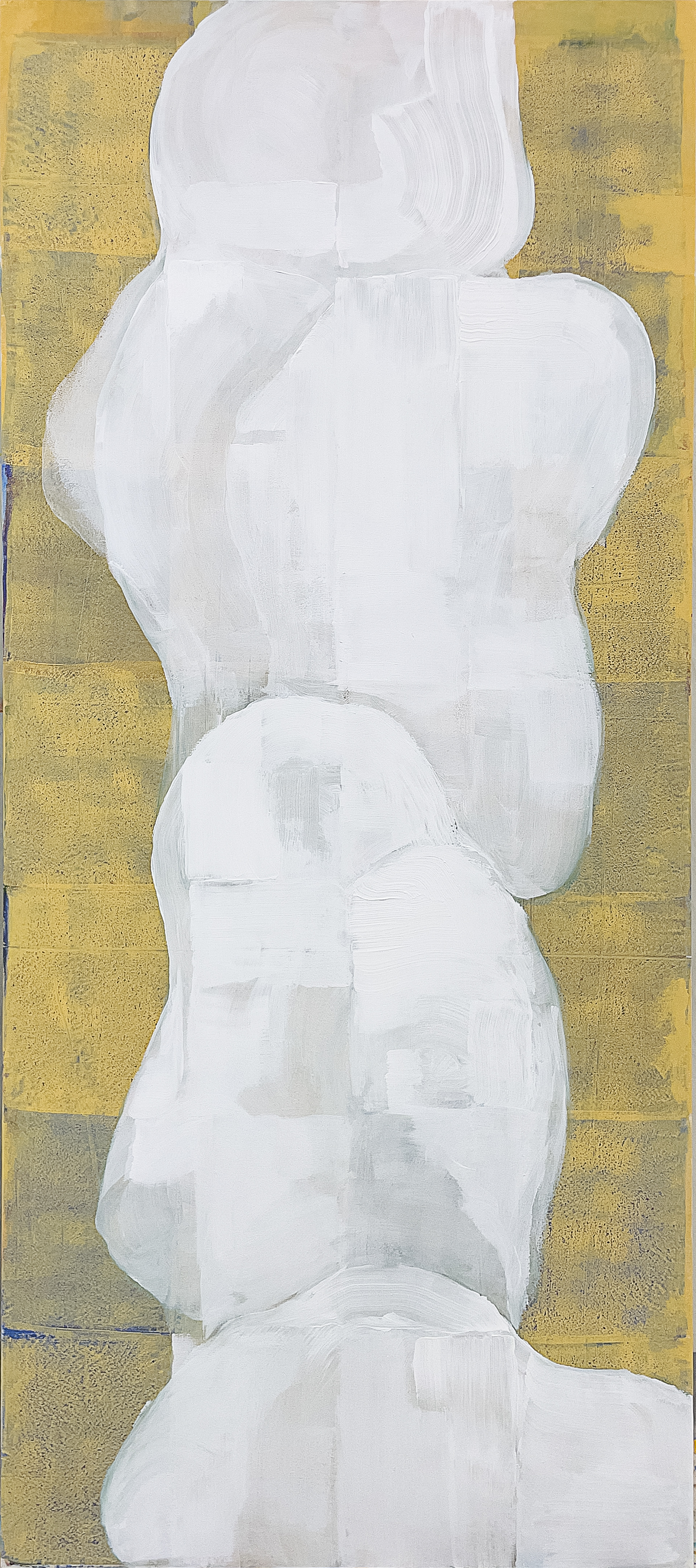 Sheer Passage 3, Acrylic on Muslin, 182.88 cm x 81.28 cm (72” x 32” inches) | 2025