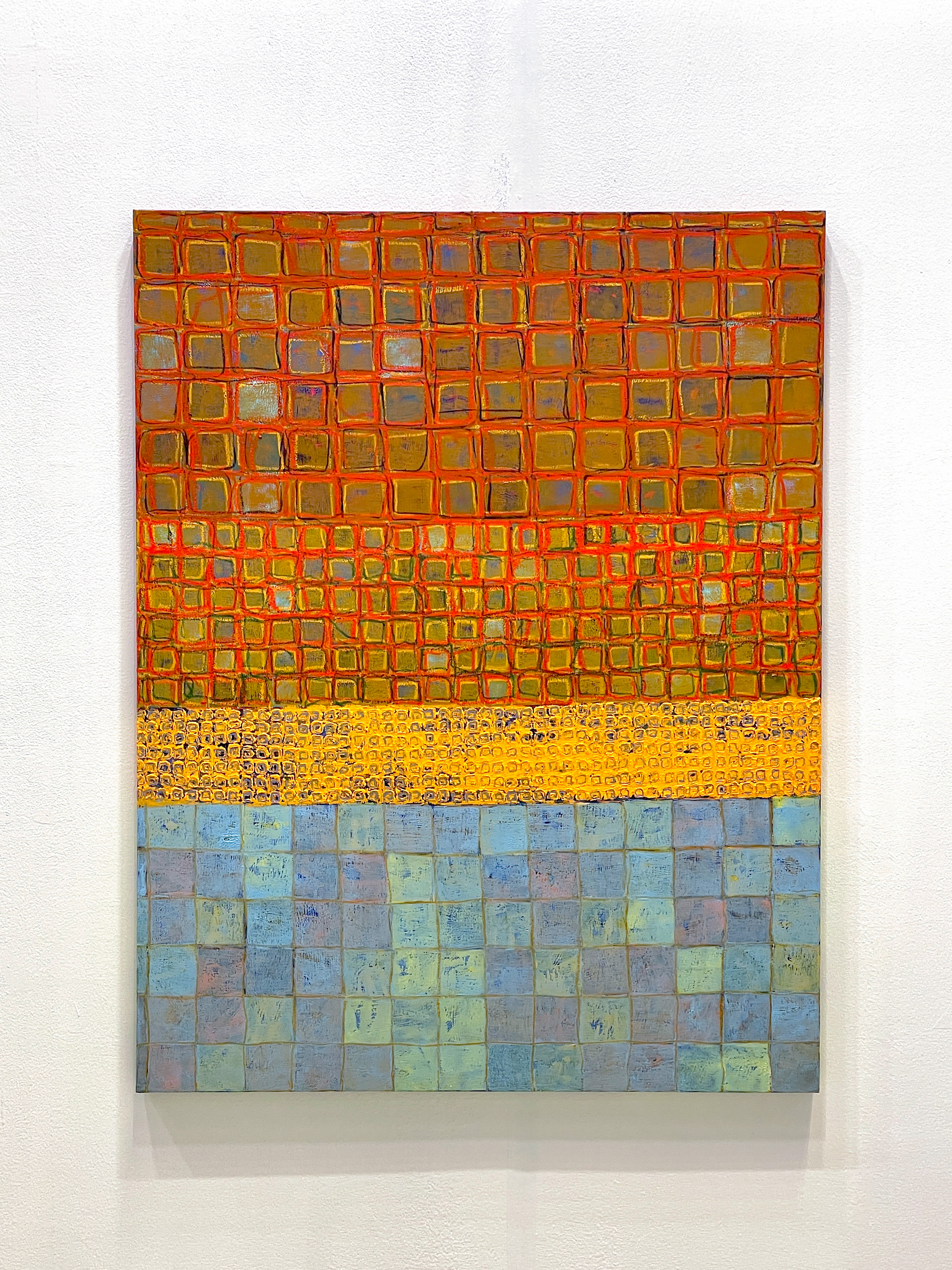 Cymbals of Sunlight, Oil, Charcoal on Wood Panel, 116.8 x 91 cm | 2026