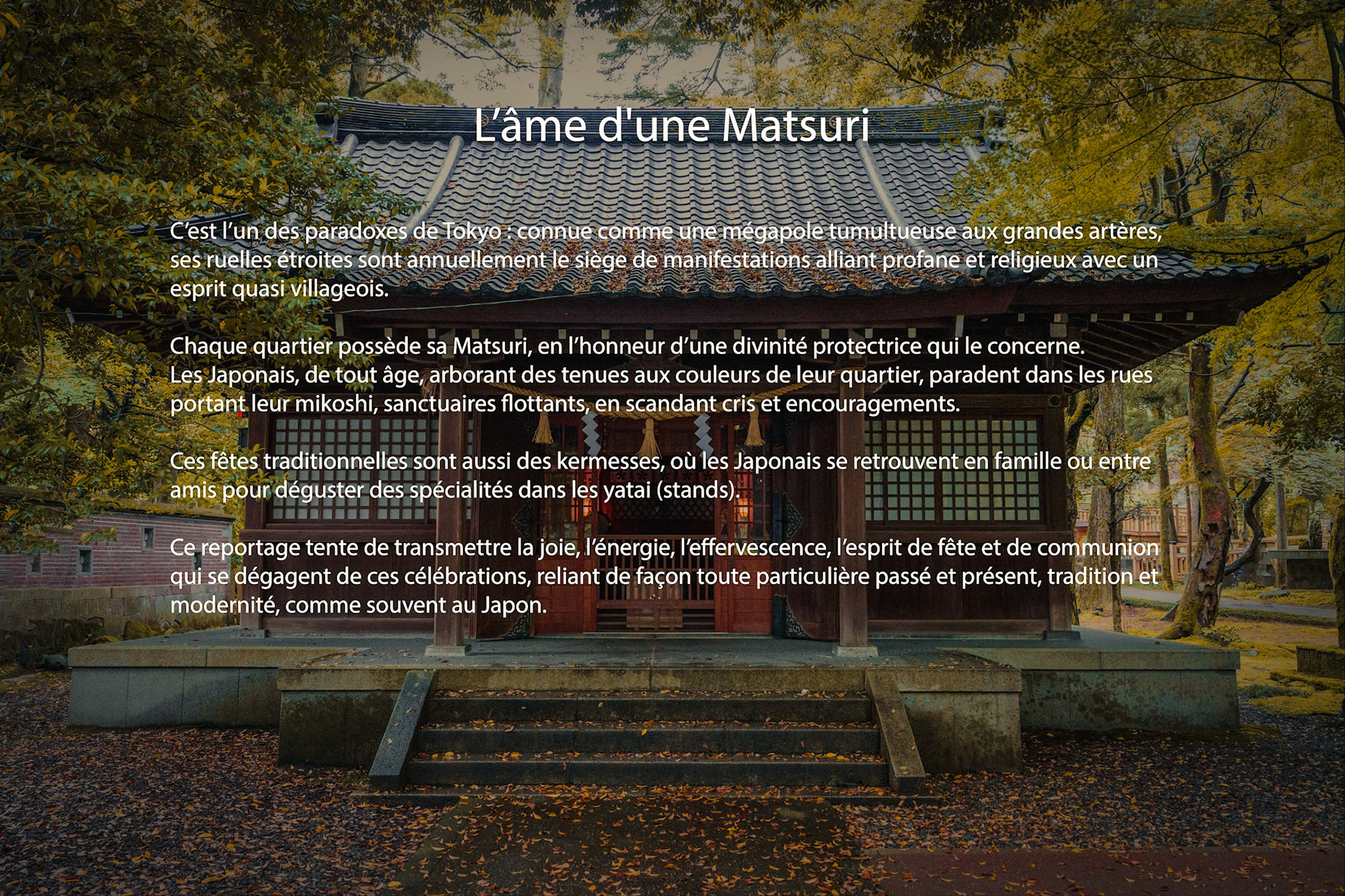 Note _ L'âme d'une Matsuri