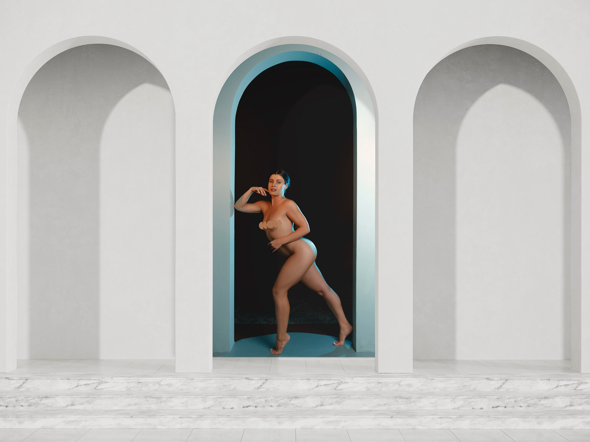 Between Pillars