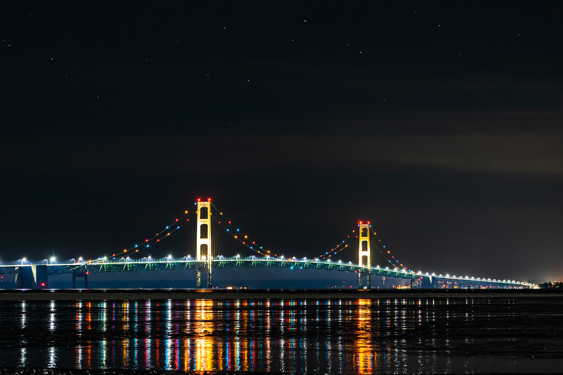 The Mighty Mac at Night