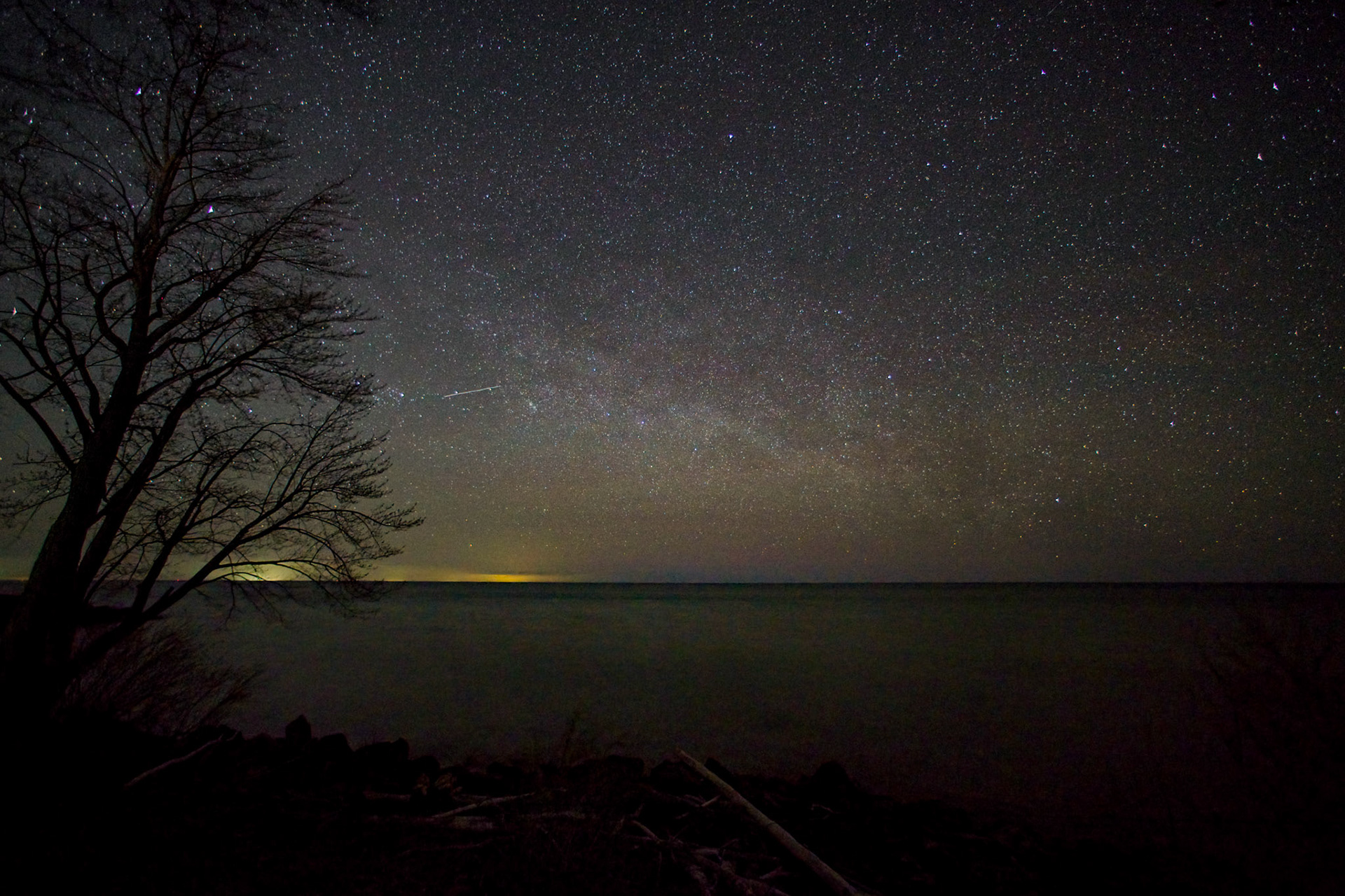 Winter Milky Way, facing North