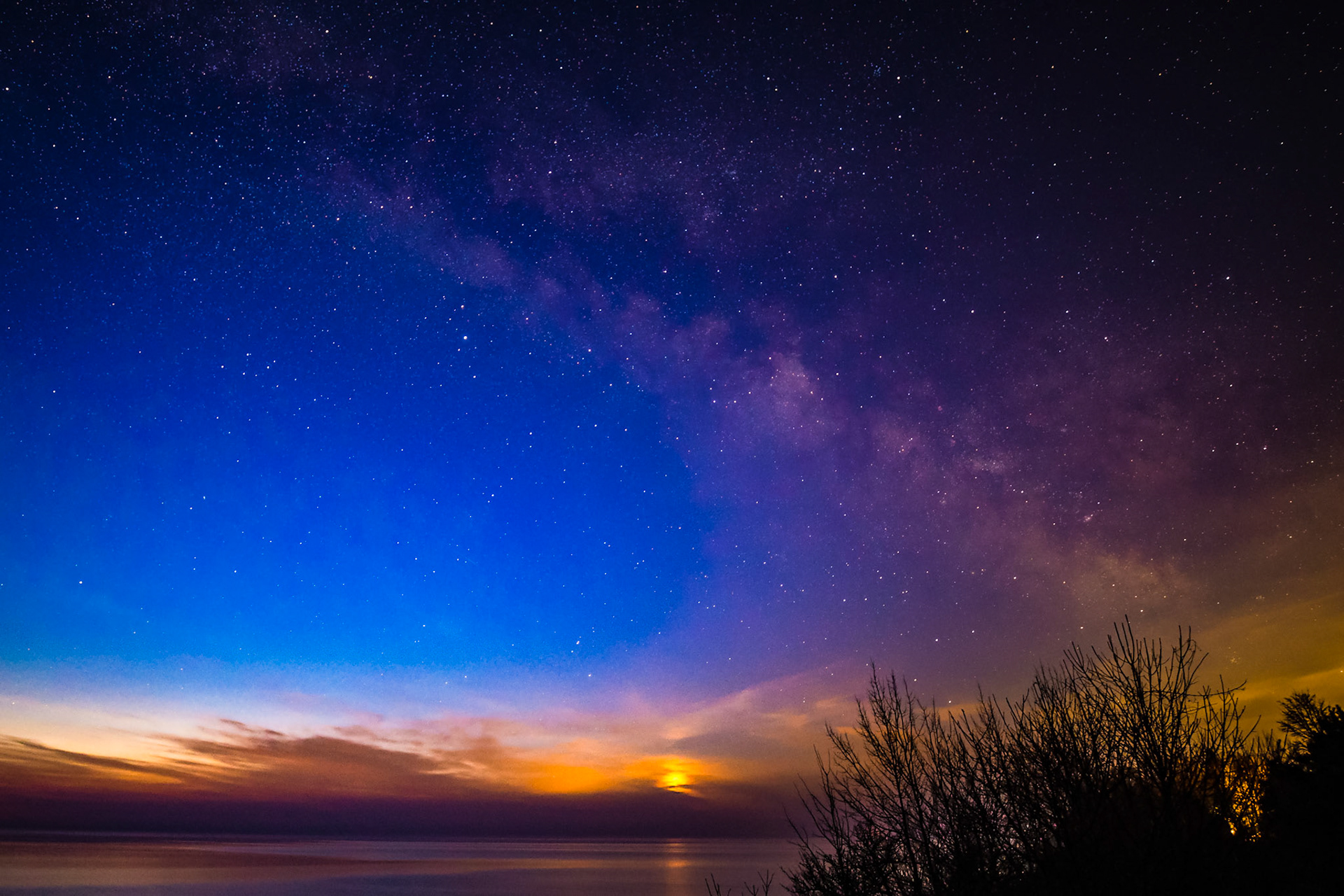 Daybreak #4, more detail in the Milky Way