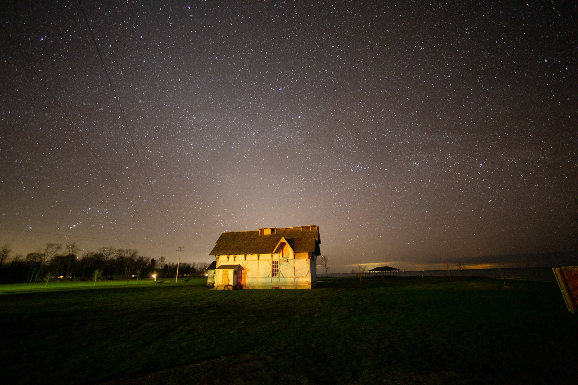 You guessed it, Pointe Aux Barques Lighthouse and the Zodiacal Light