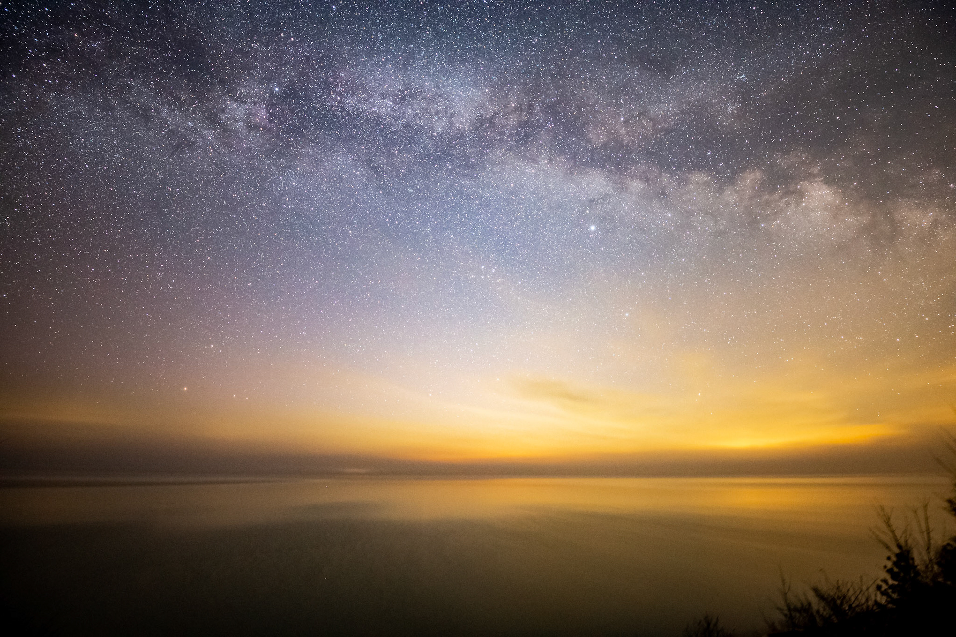 Lake Huron, facing Northeast