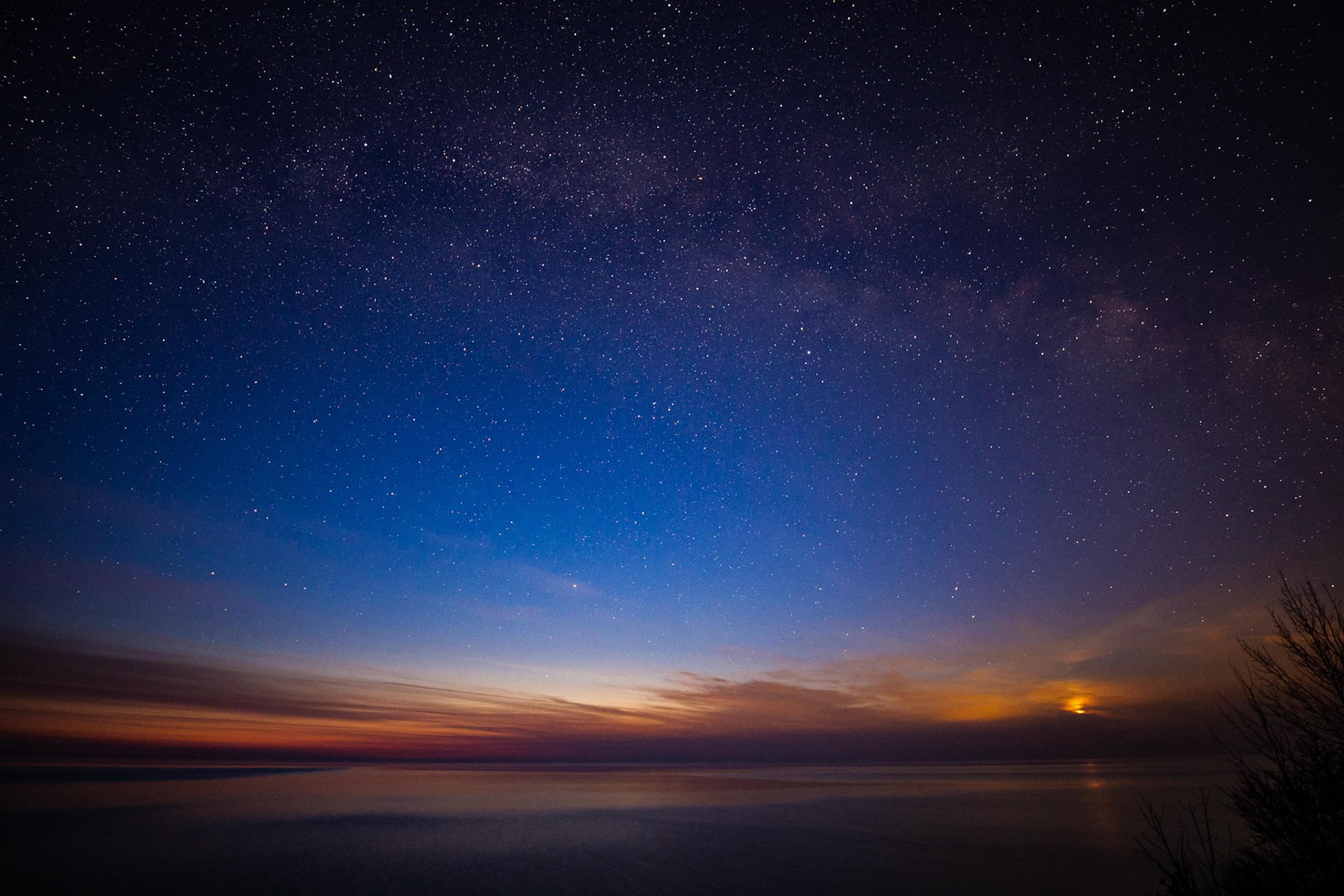 Daybreak... Milky Way beginning to fade, #1