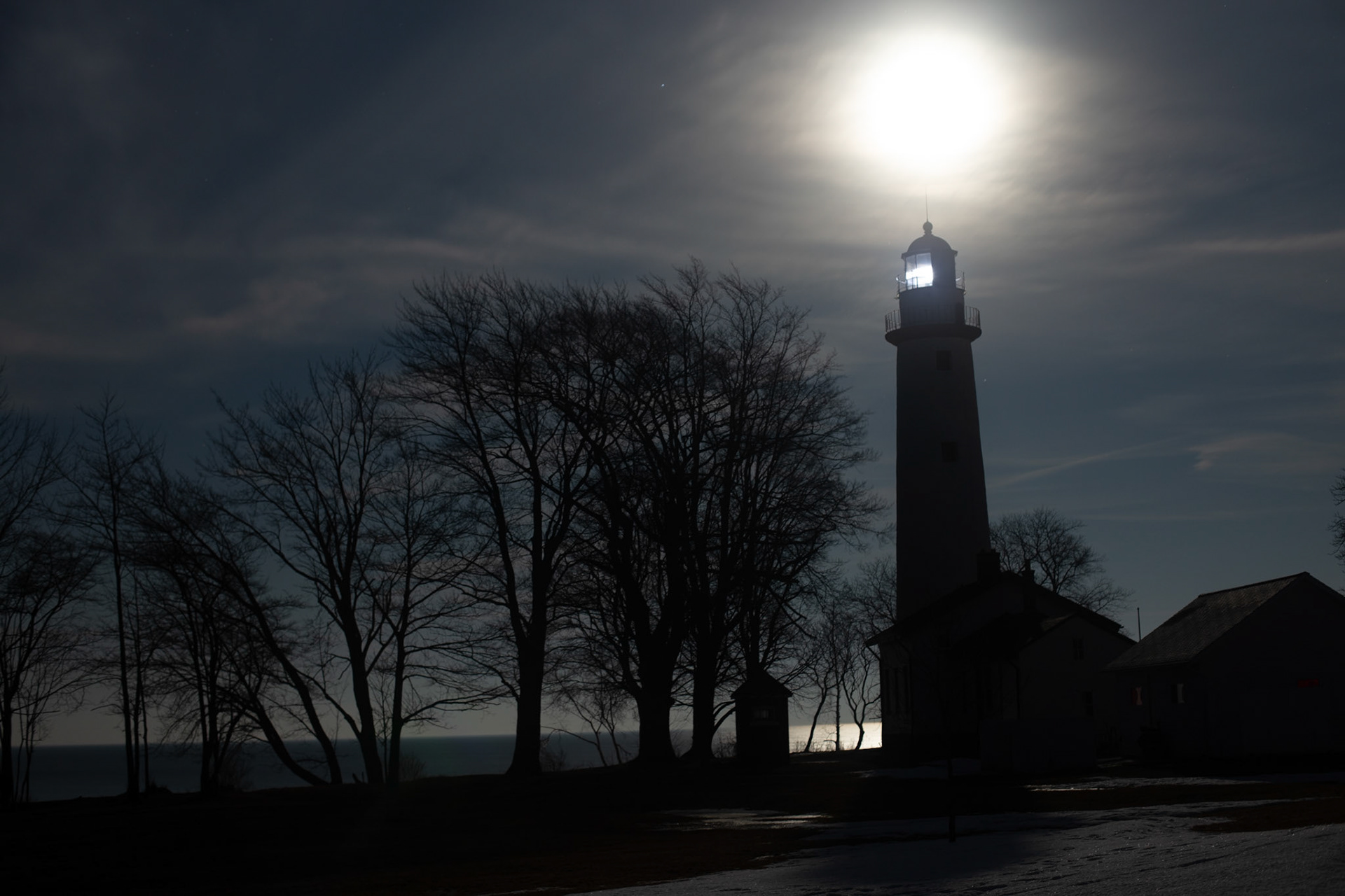 Lighthouse in Shadow ... original picture