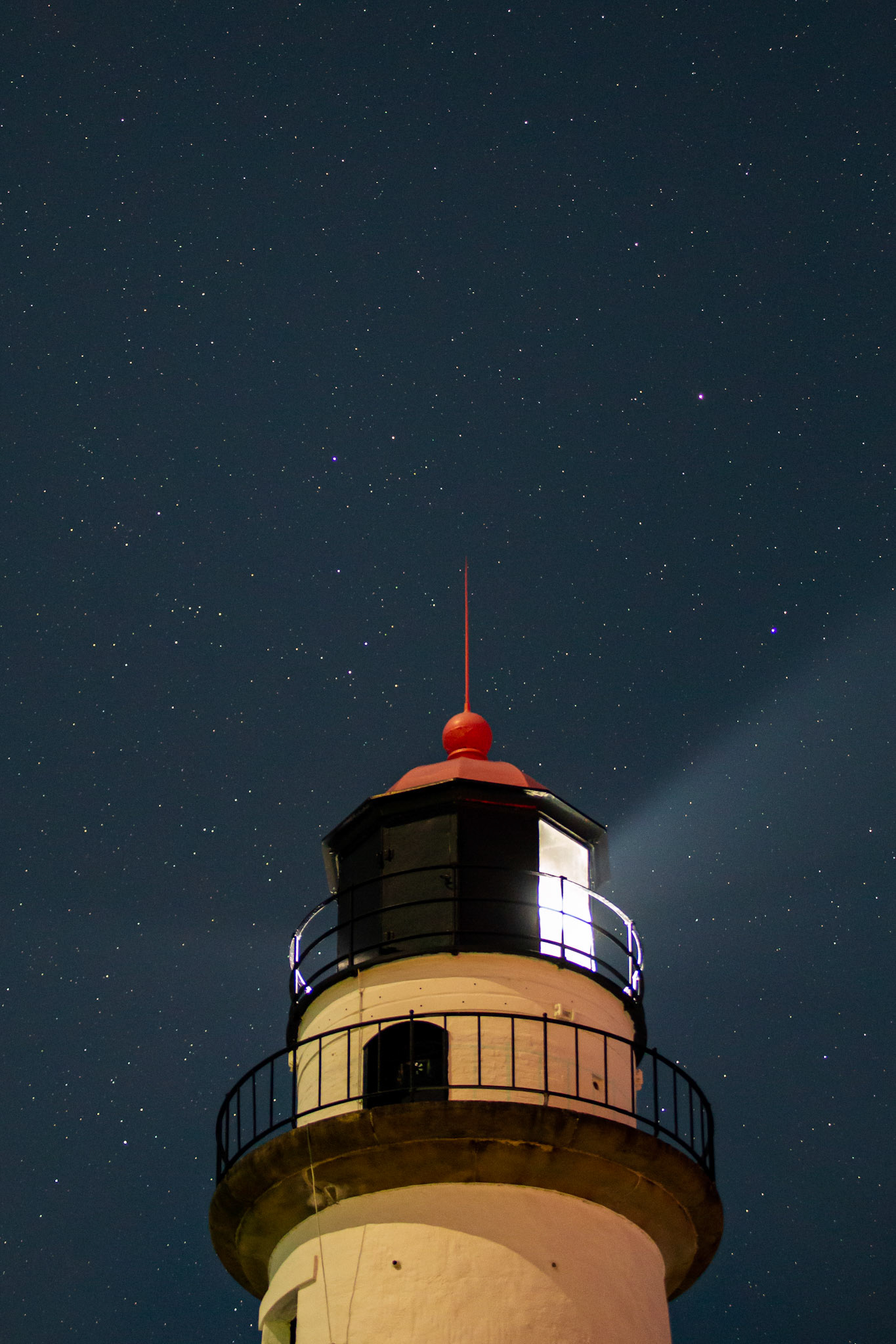 Little Dipper Bowl over the Lighthouse