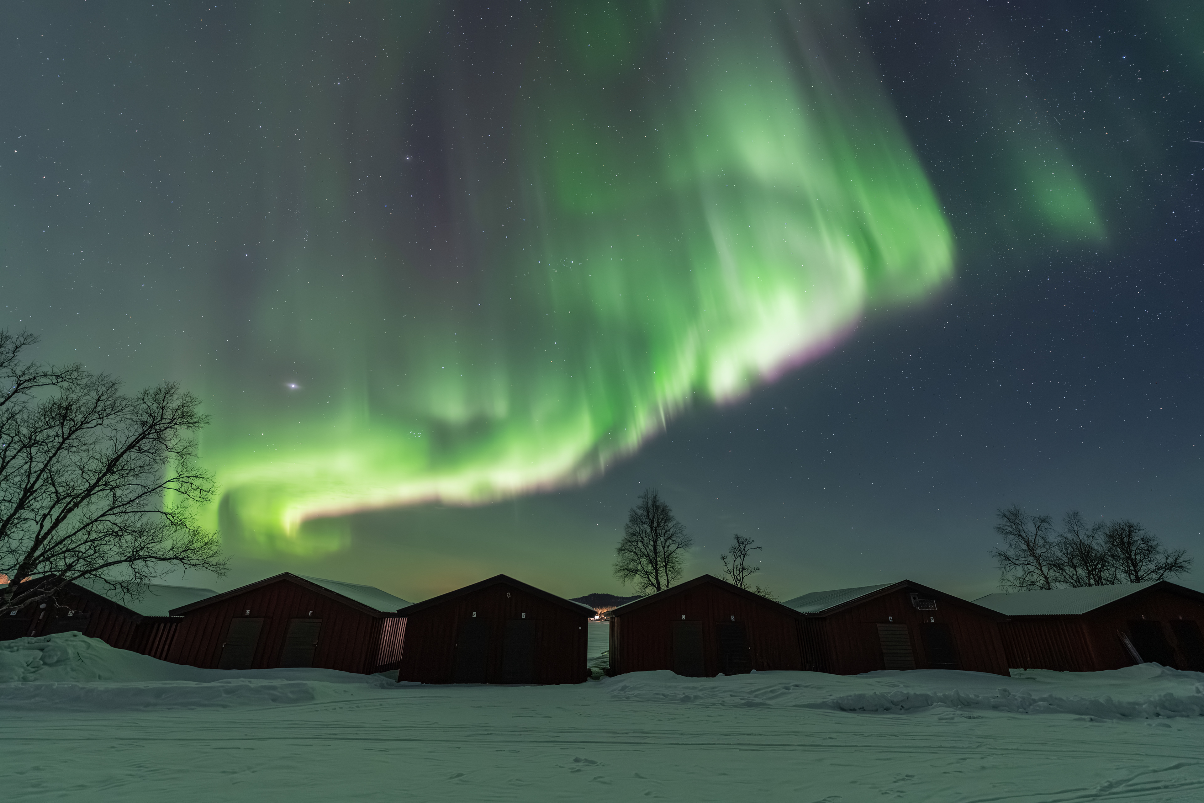 Polarlicht über Schweden (21.-22.02.2025)