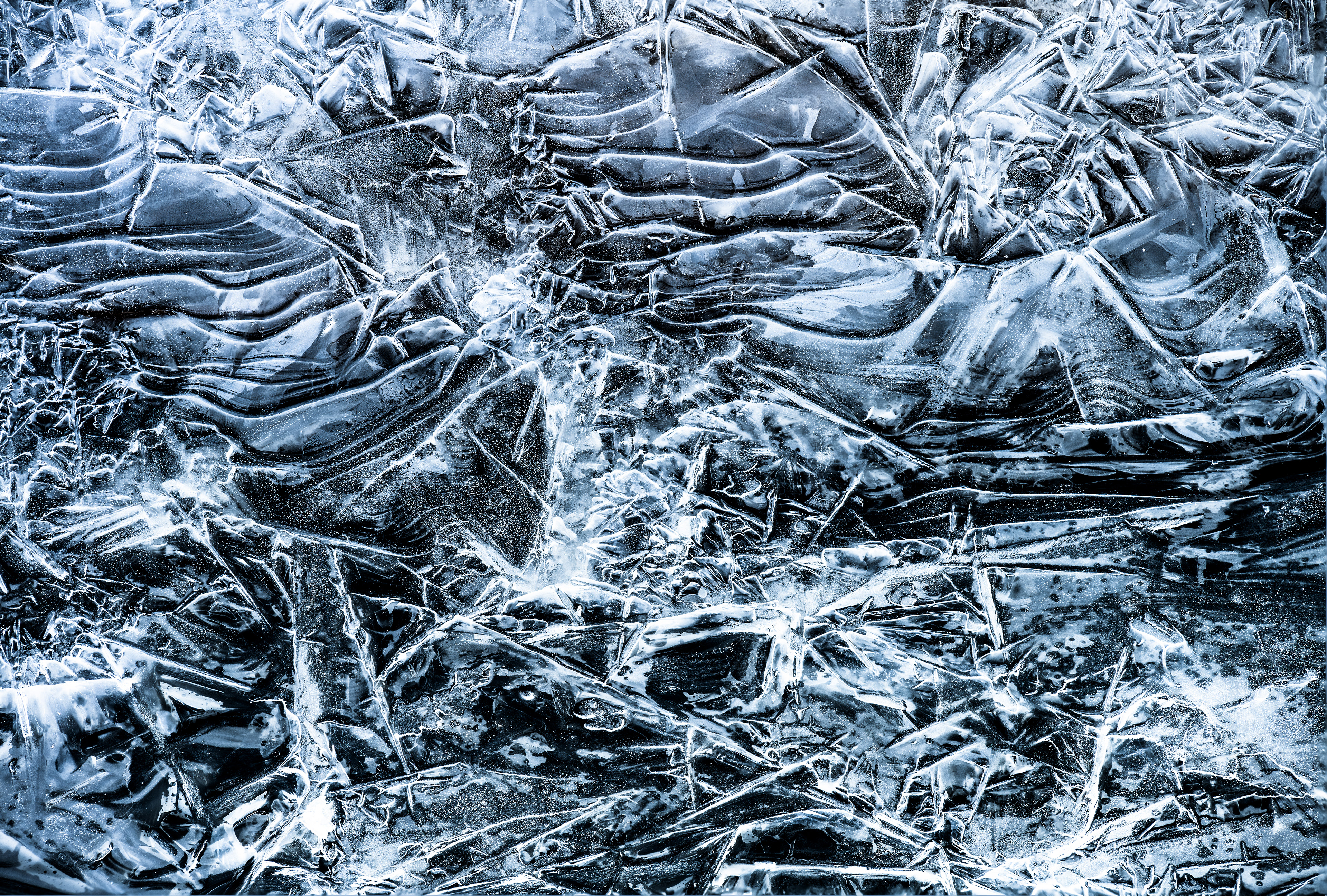 Eisbesatz Bachlauf, RLP (D) - 20.01.2024
