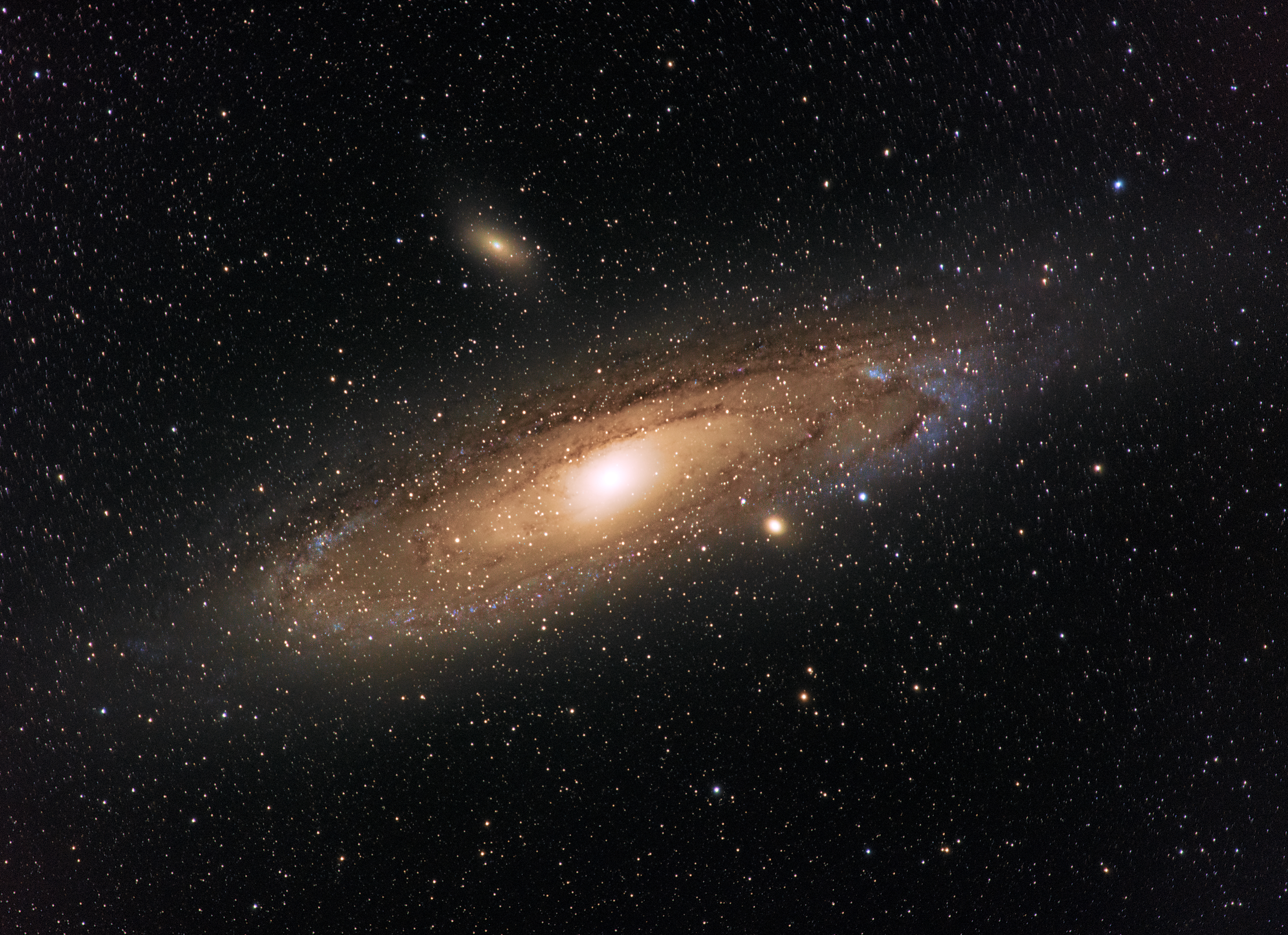 Andromeda-Galaxie, BW (D) 09.09.2023