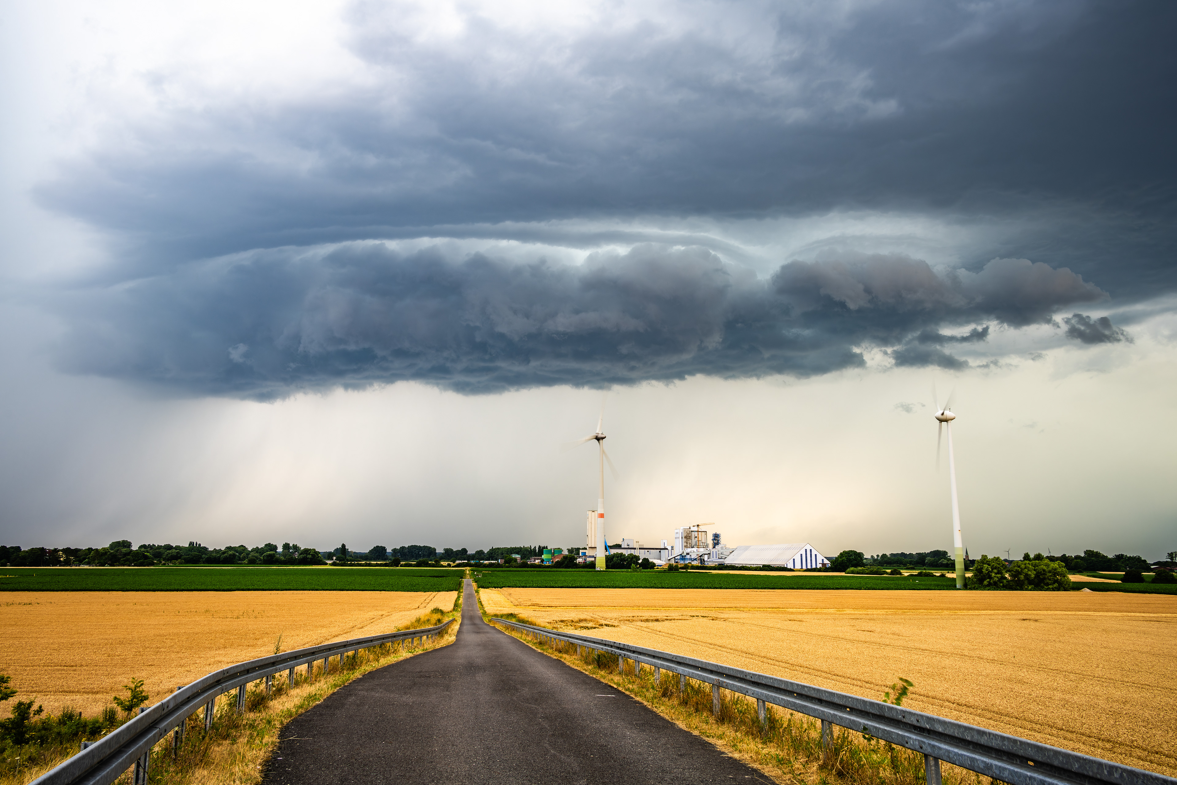 Aufziehendes Gewitter, NRW (D) - 09.07.2023
