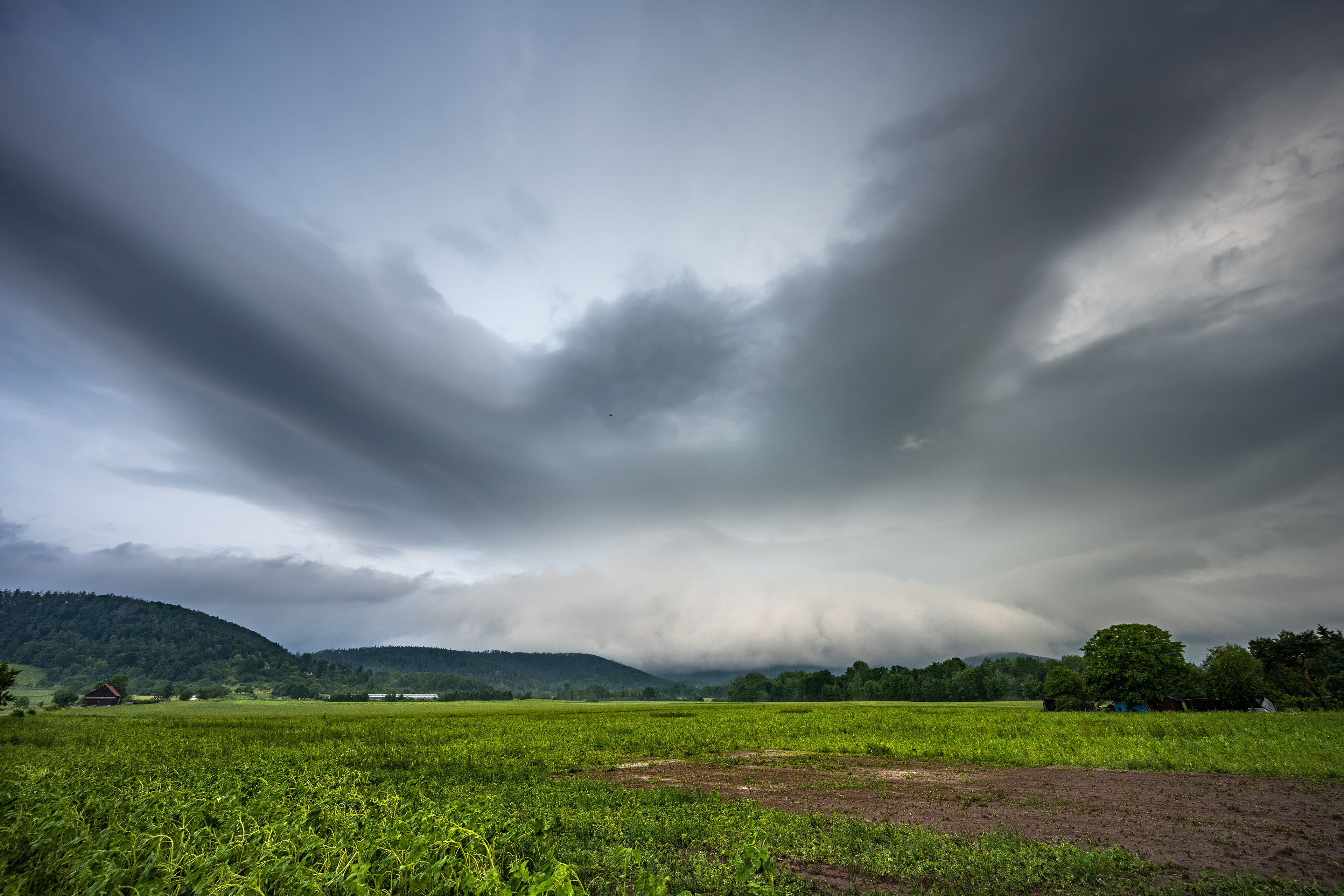 Aufziehendes Gewitter, BW (D) - 23.06.2021