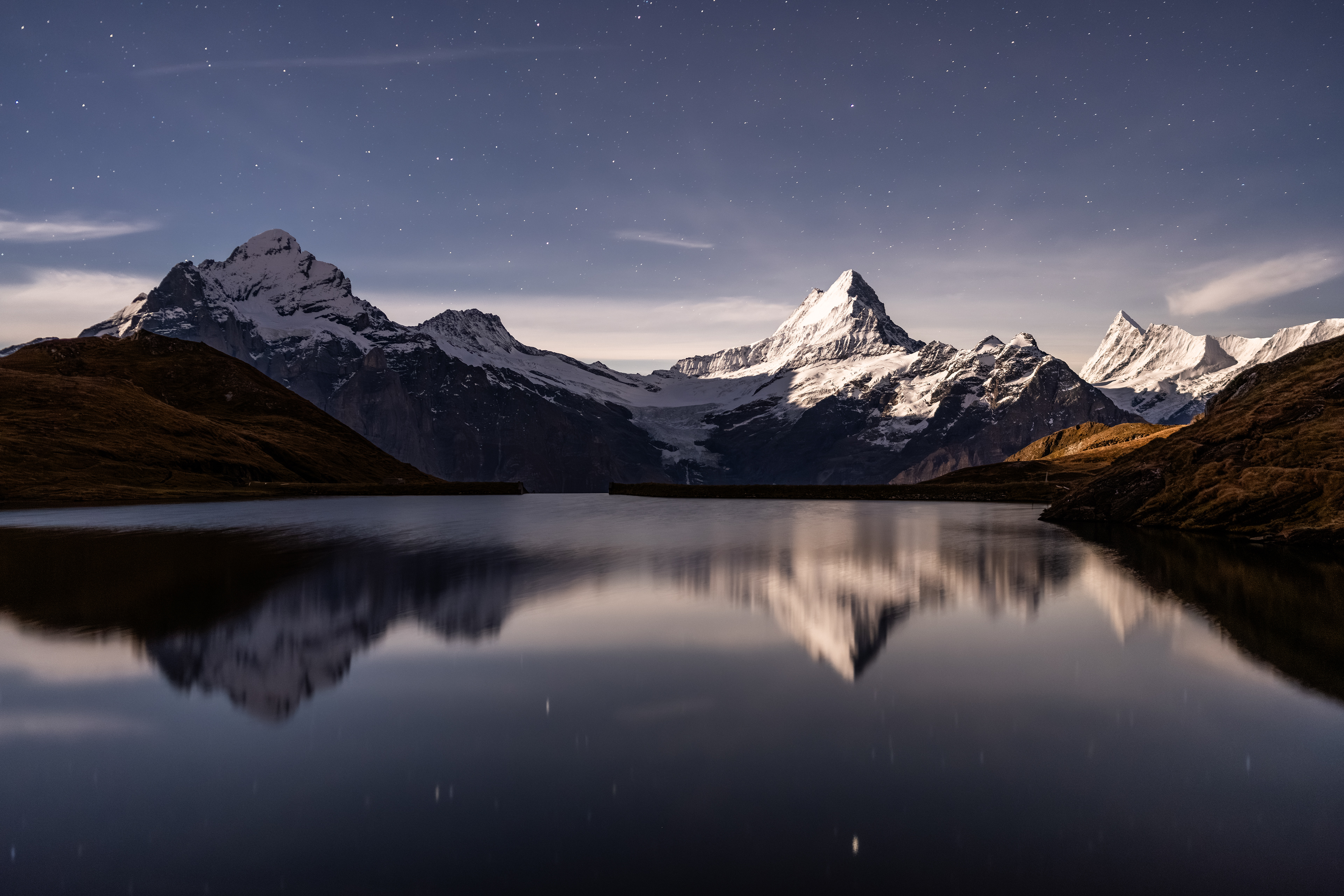Sternenhimmel über den Berner Alpen (CH) - 20.10.2024