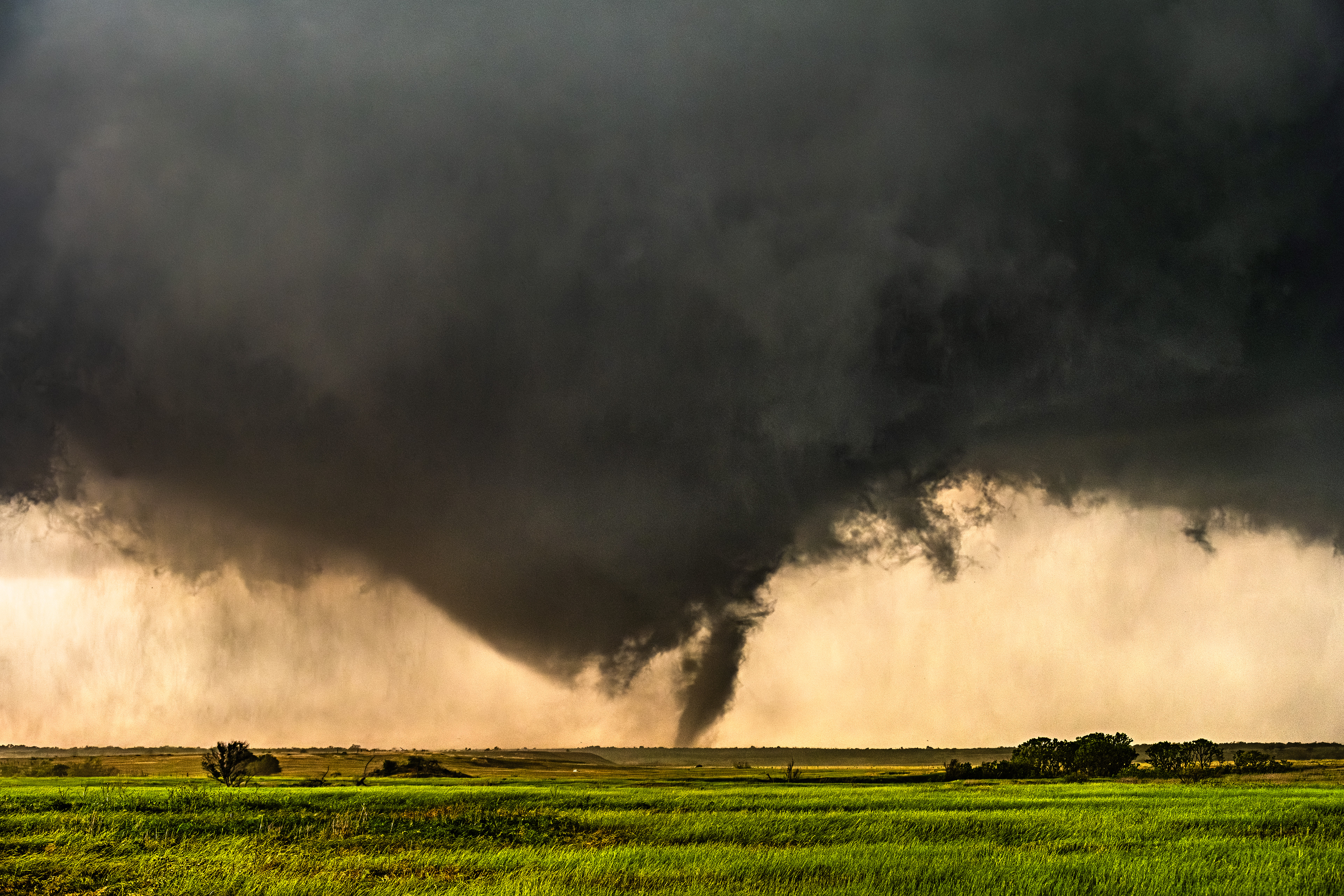 Geburtsstunde eines Tornados, Hollis, Oklahoma - 23.05.2024