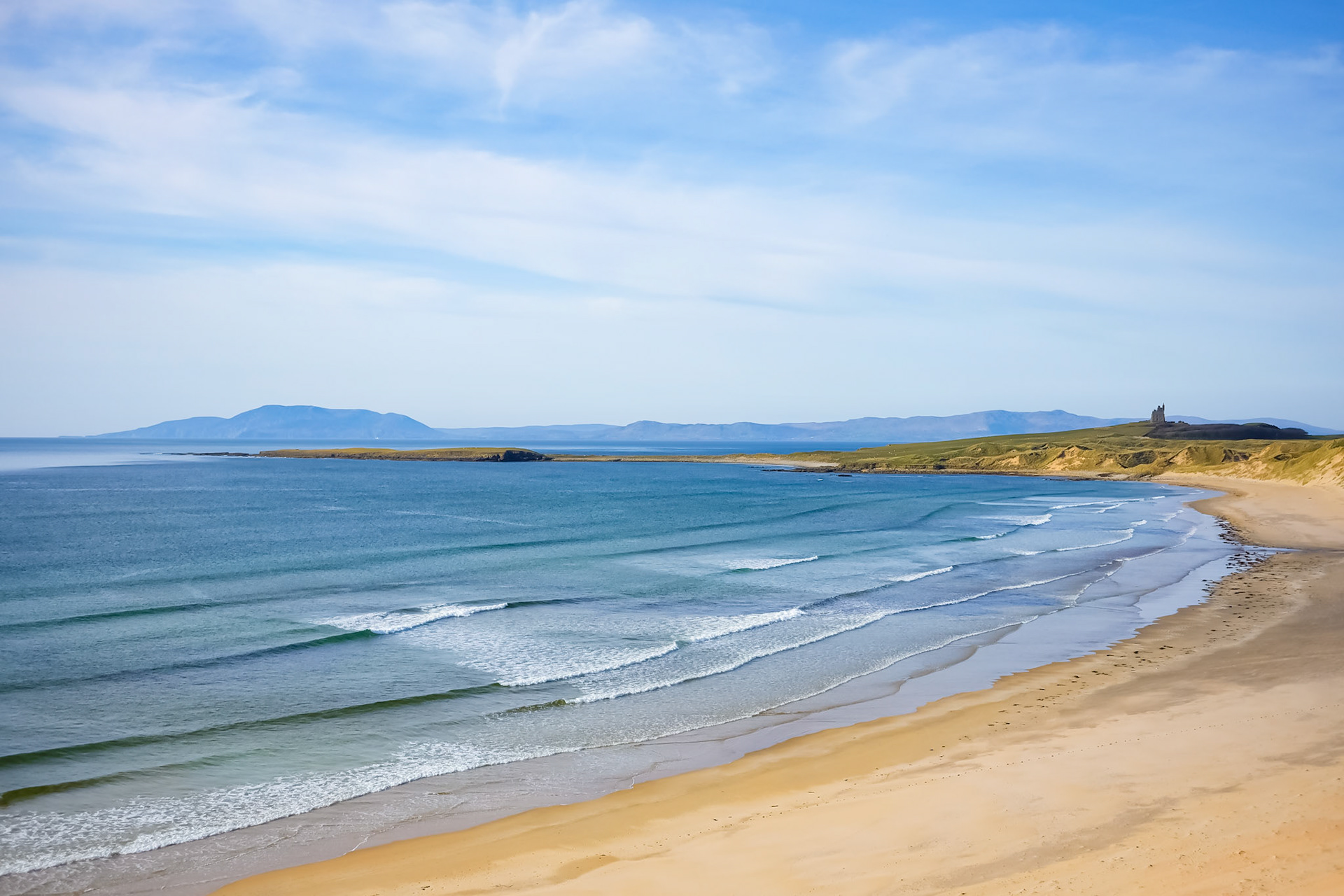 A secret view of the late Lord Mountbatten's Classiebawn Castle. you won't see anywhere else. 2017.