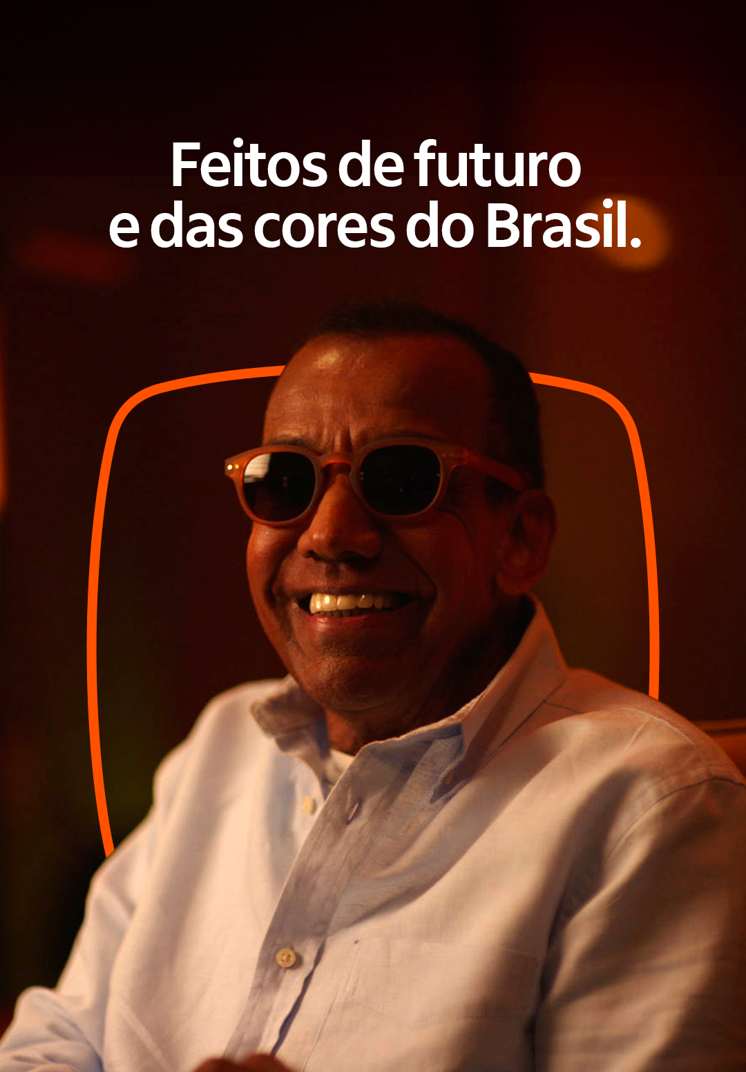Made of the future and the colors of Brazil.