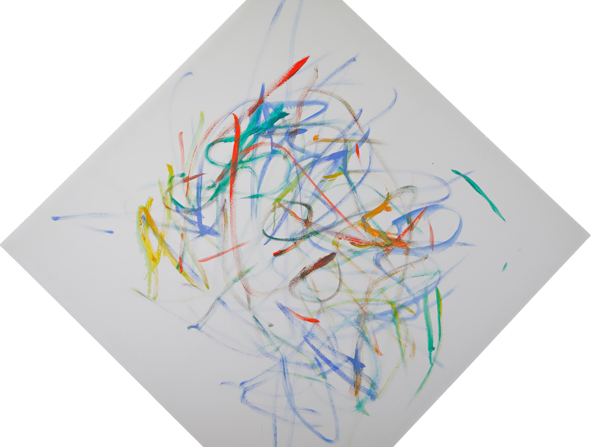 Das Gesicht des Anschisses 100x100cm