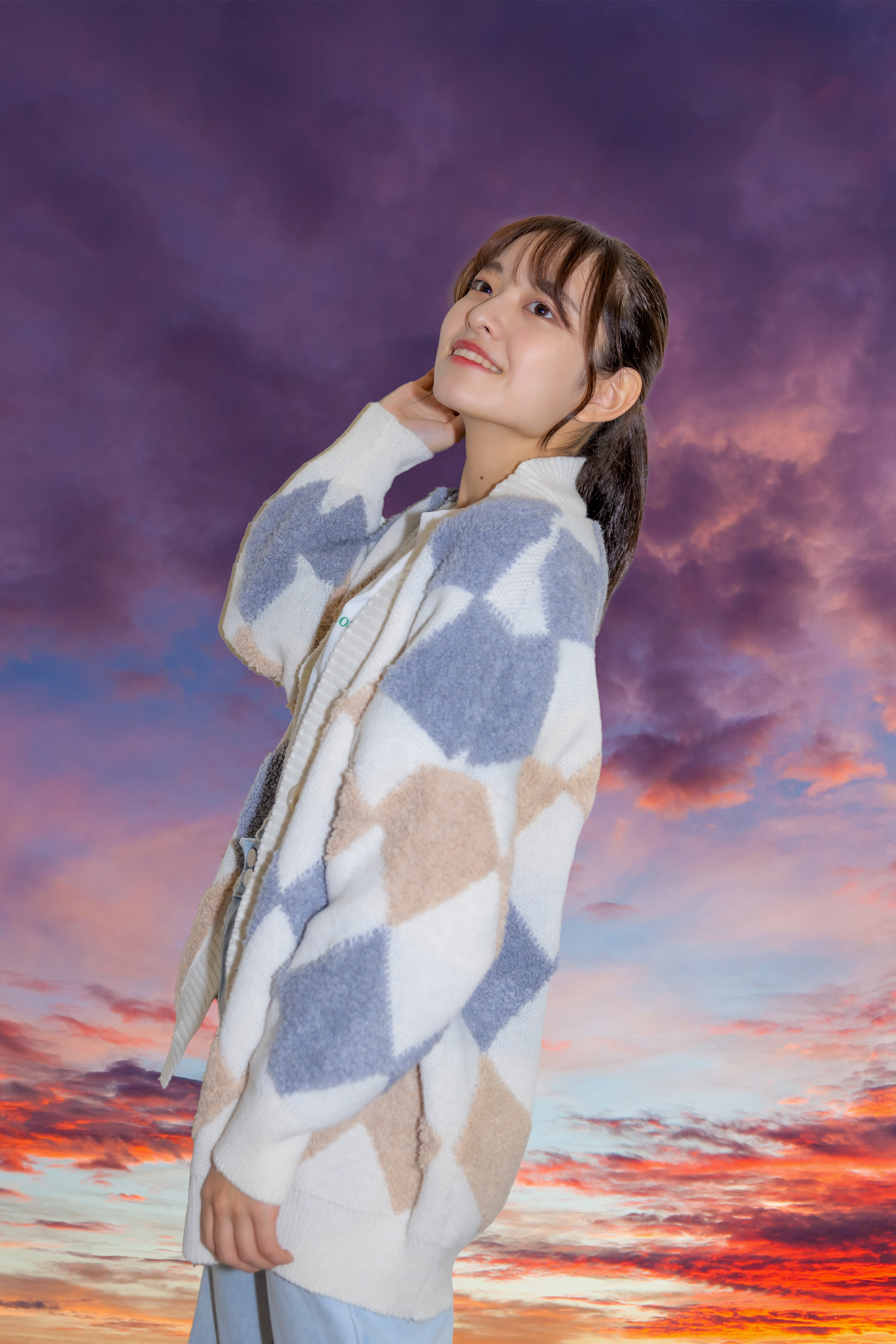 (工夫)スタジオでの撮影でしたが、背景を変えてみました／(カメラ)CANON EOS R5／(レンズ)CANON RF24-70mm F2.8 L IS USM／(撮影日)2022年10月30日／(撮影場所)studio SOALLA／(モデル)Madoka