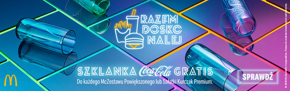 Agnieszka Stachura szklanki McDonald