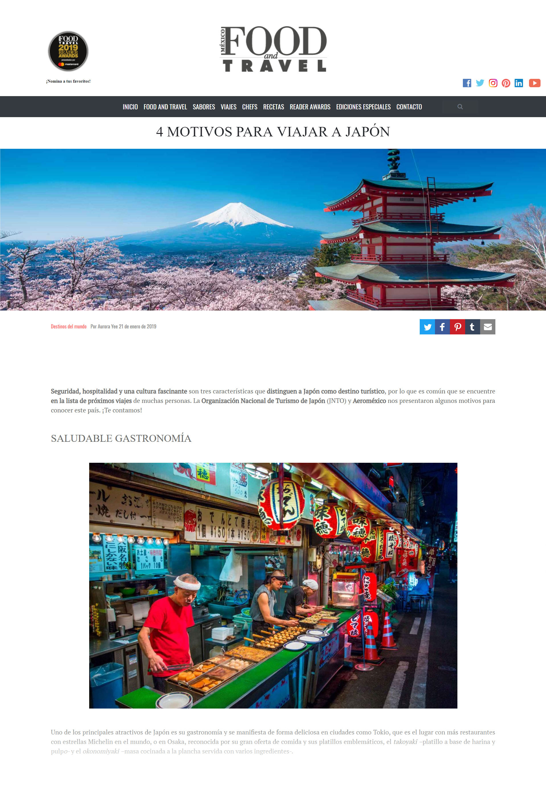 Food & Travel - Mexico