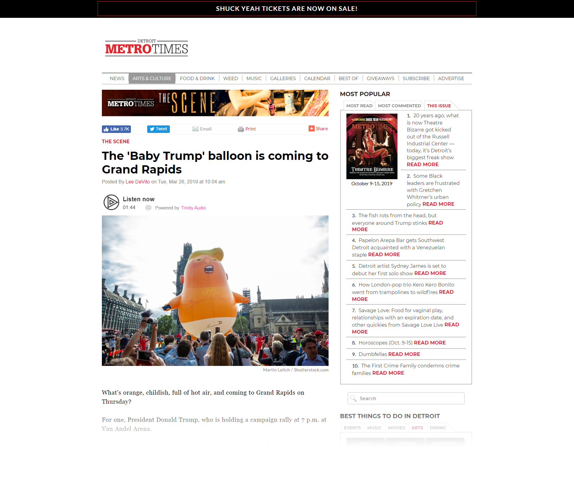 Detroit Metro Times - USA