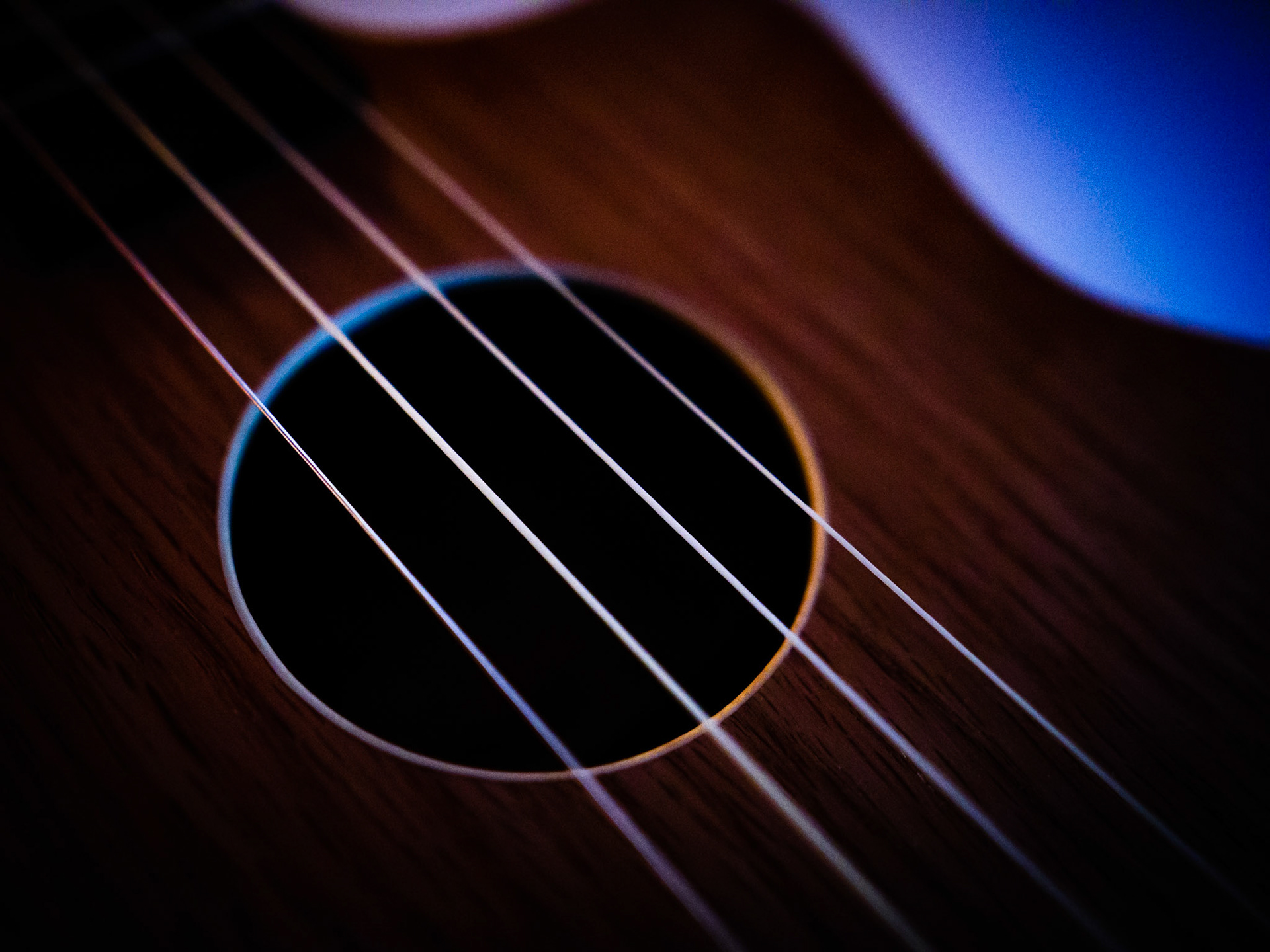 Ukulele Abstract.