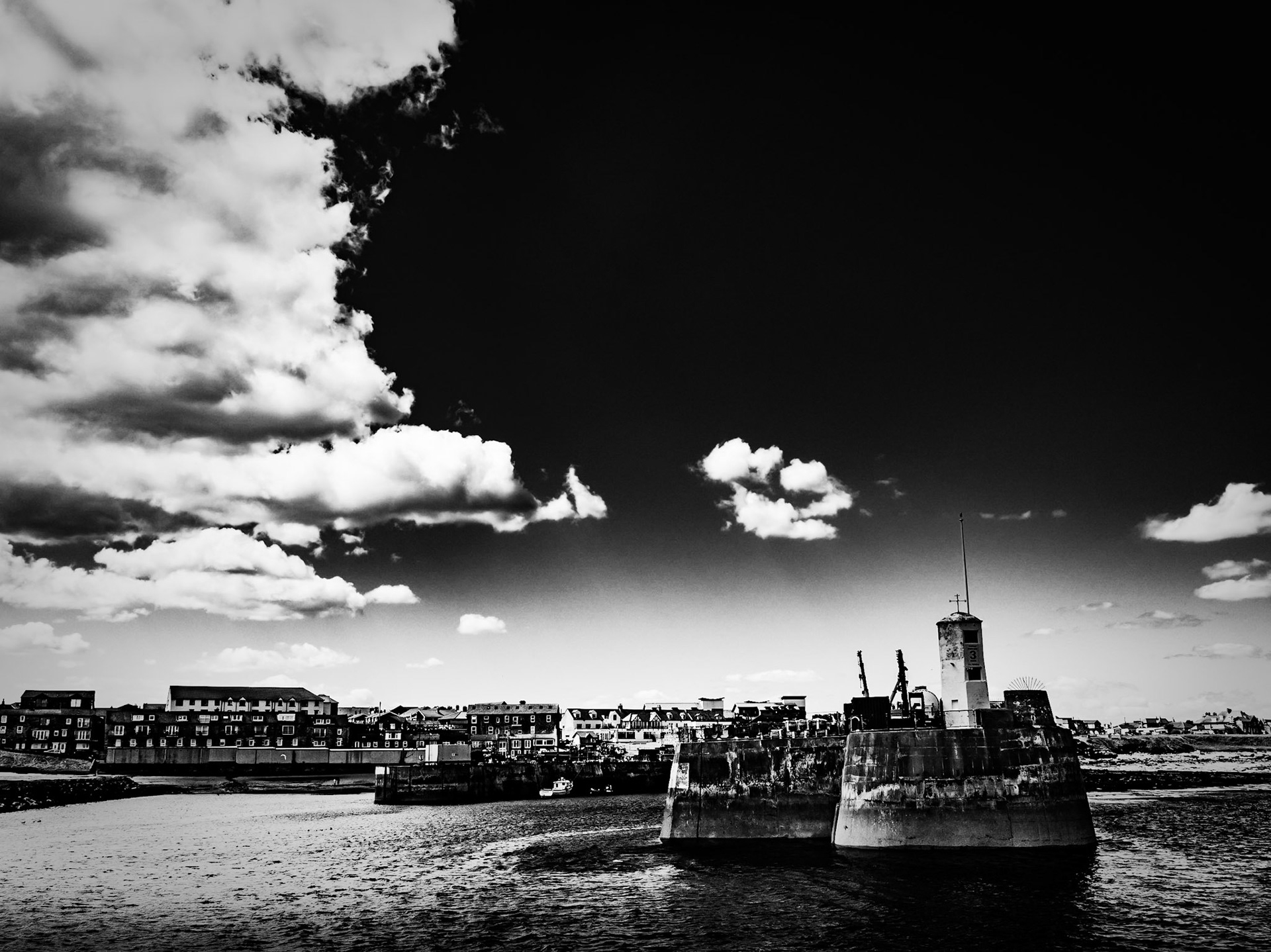 At Seahouses Northumberland