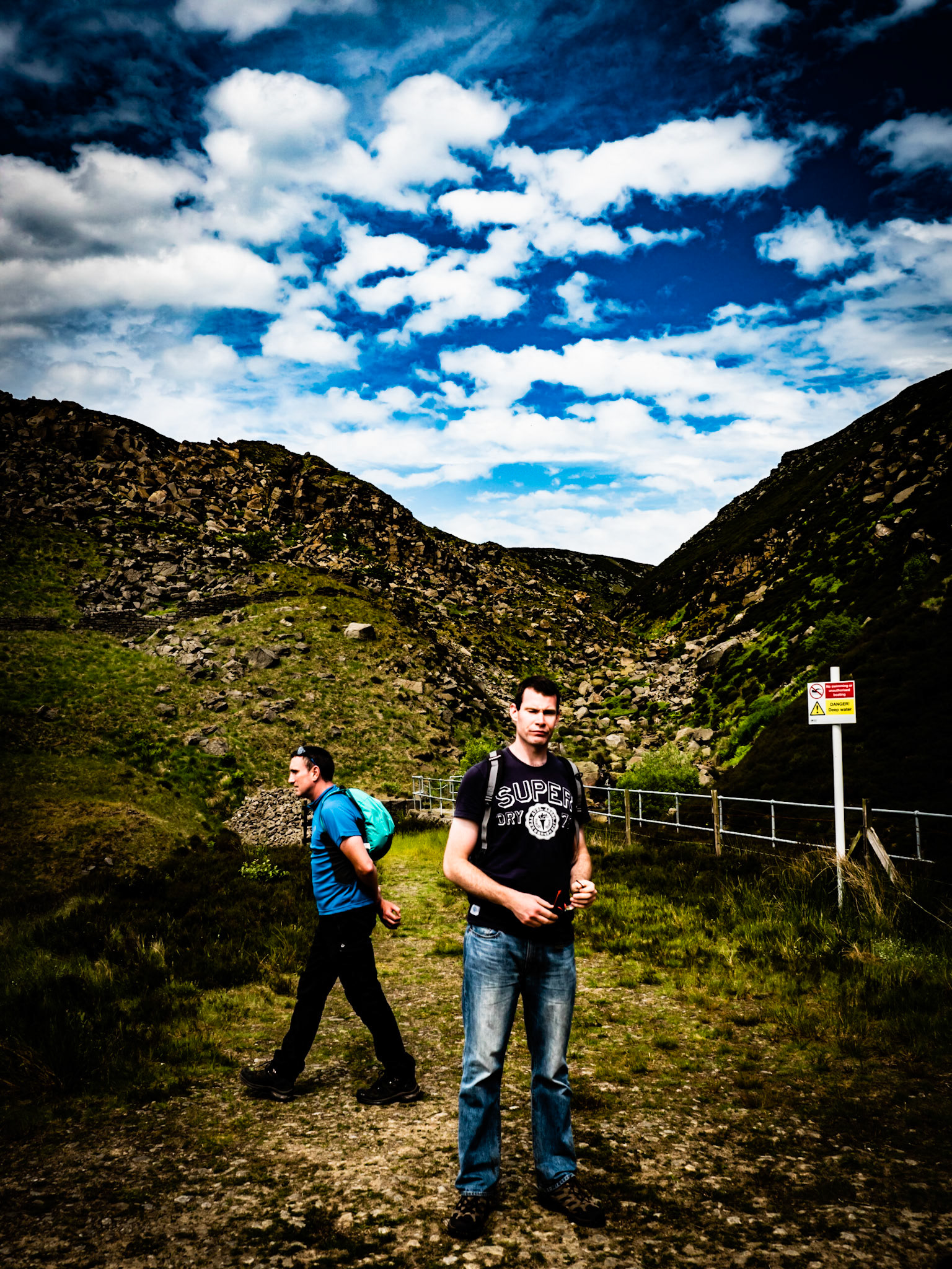 Walkers at Dovestones
