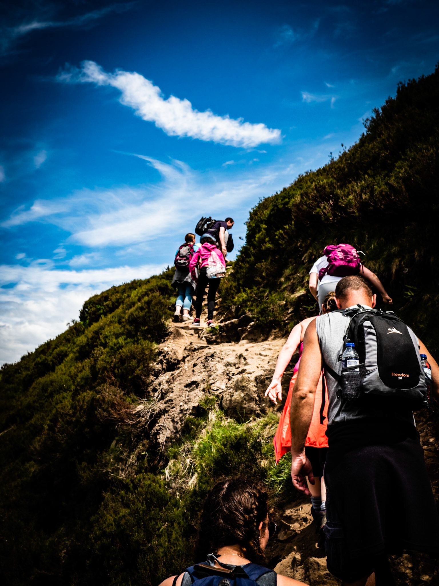 Walkers at Dovestones