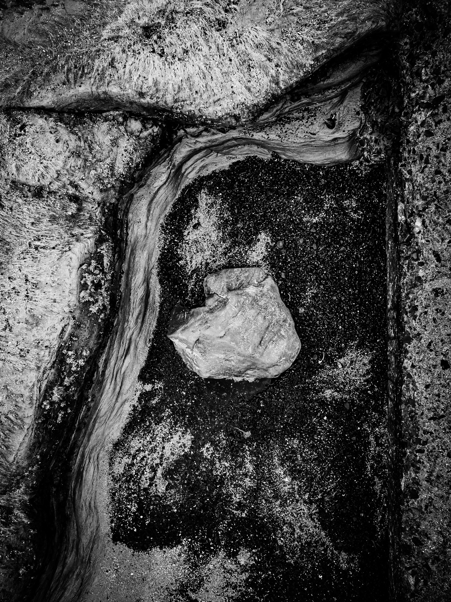 Cresswell Beach, Northumberland. At Sunset. Summer 2019.