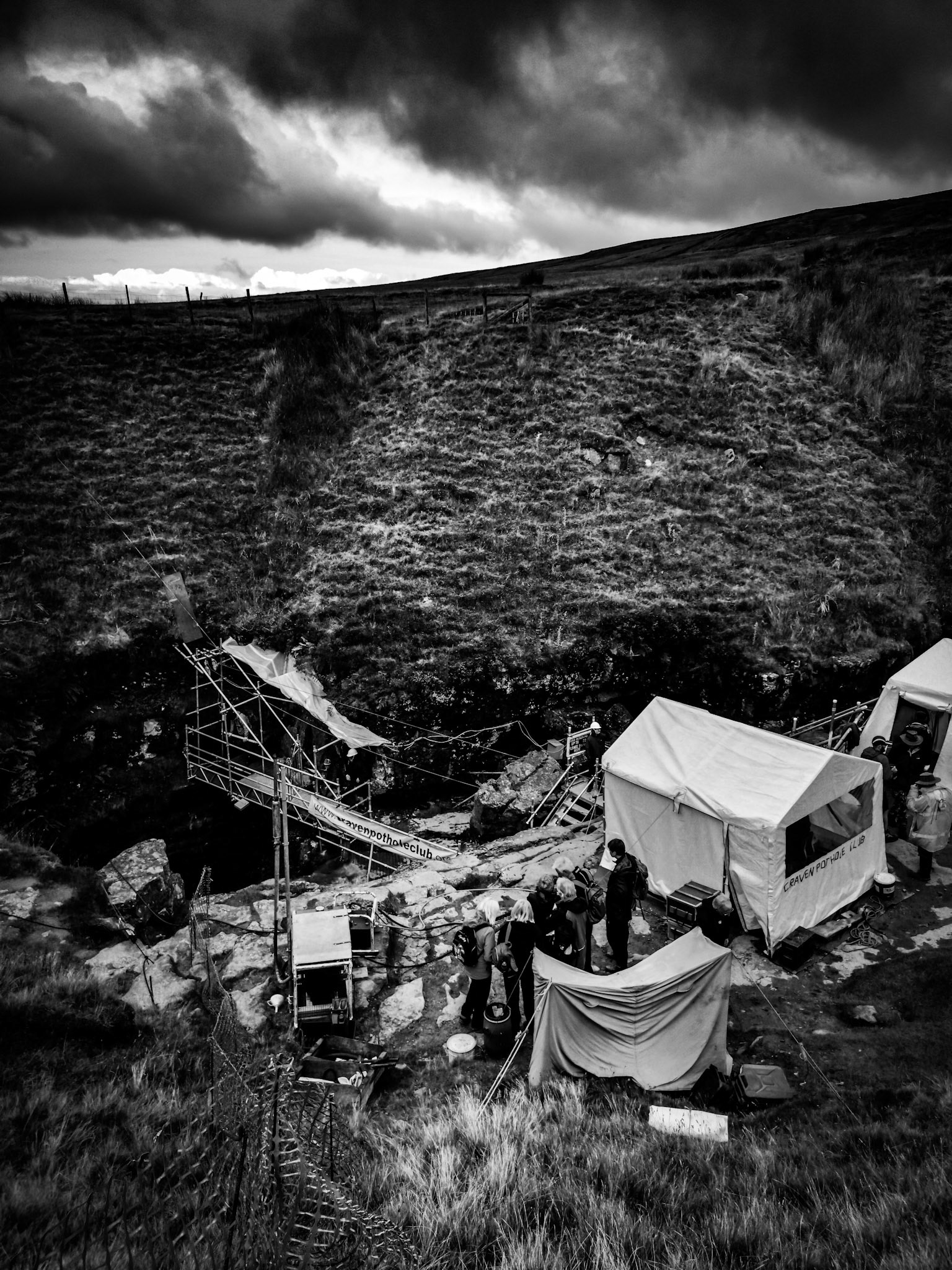 Trip to Clapham North Yorkshire for Descent of Gaping Gill.