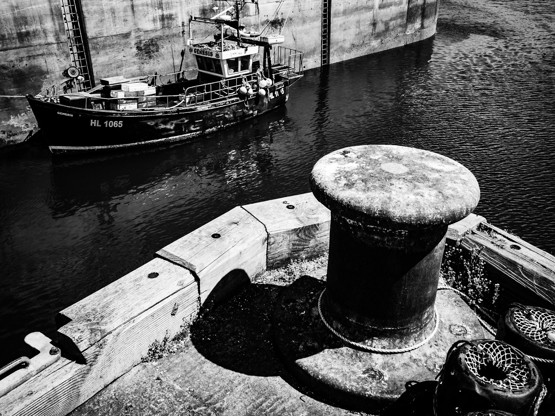 At Seahouses Northumberland