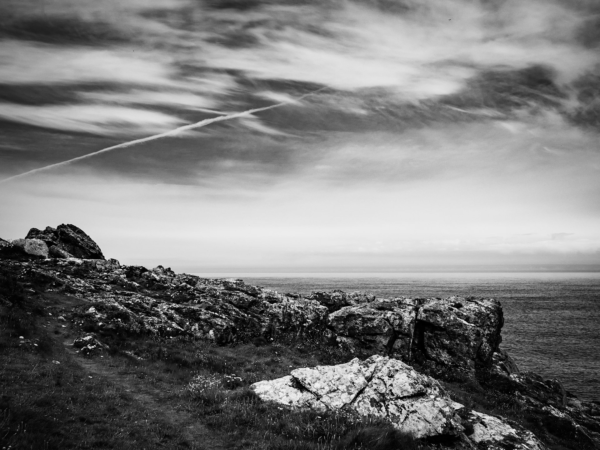 Cliff top walk St Ives