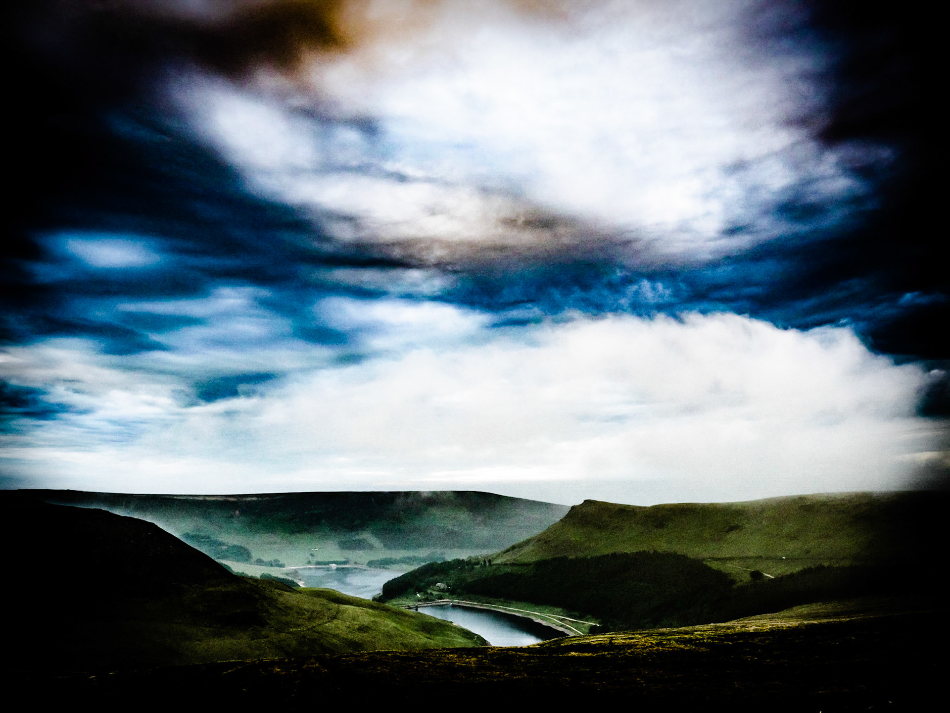 Dovestones reservoir