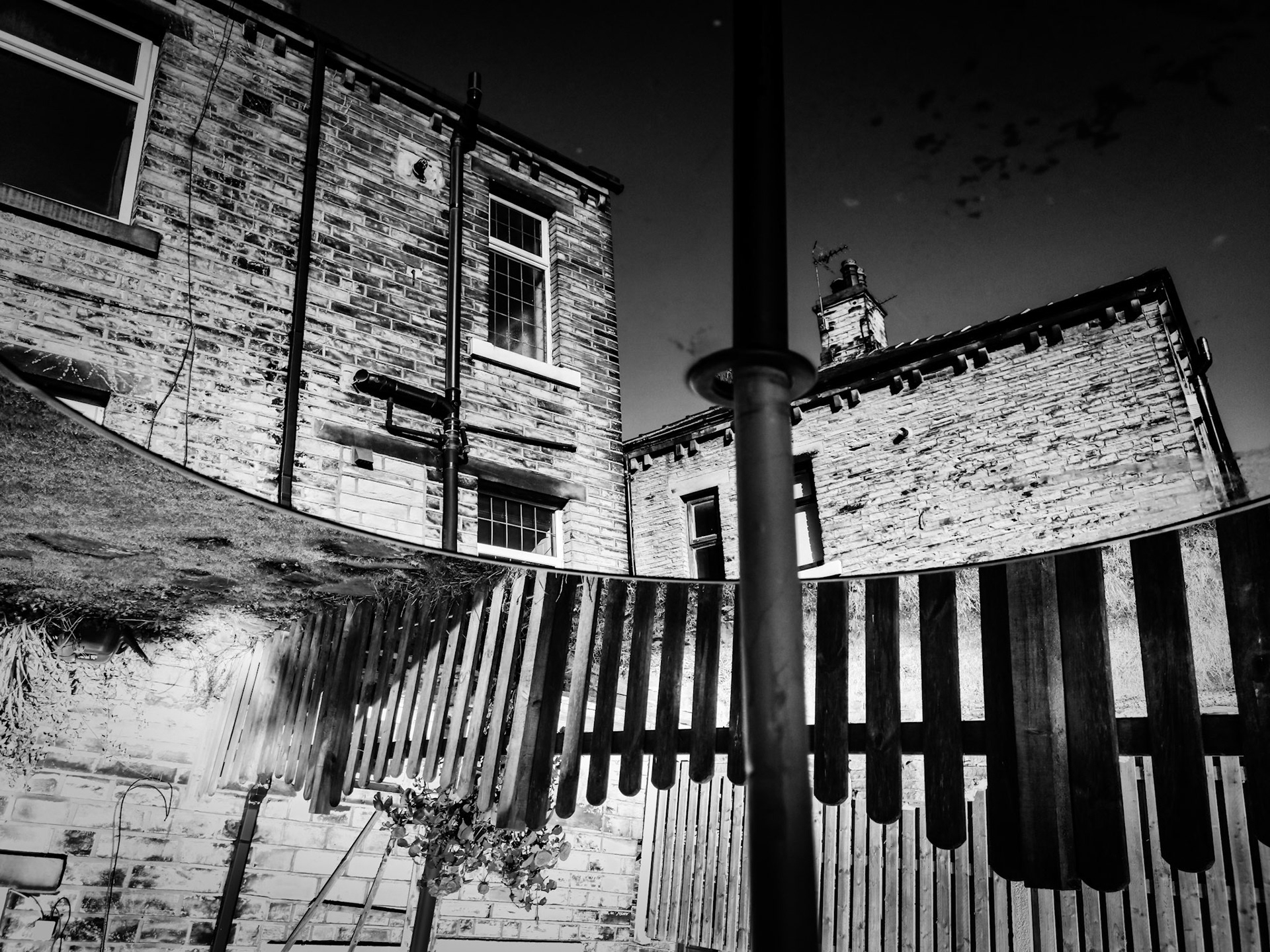 My garden table upside down