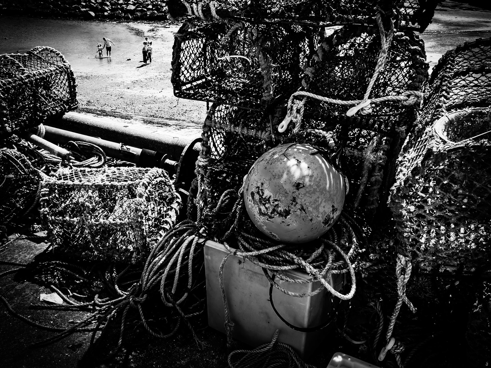 At Seahouses Northumberland