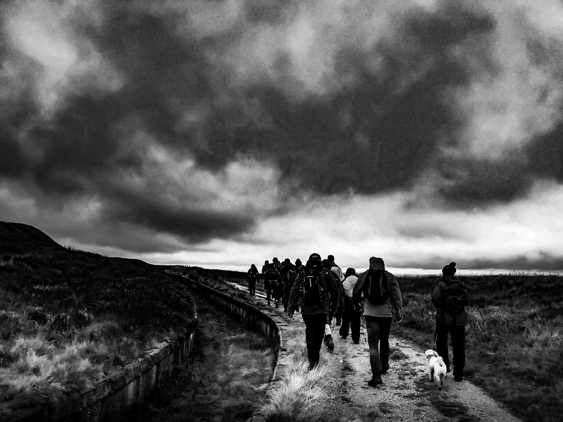A wet Walk in Lancashire