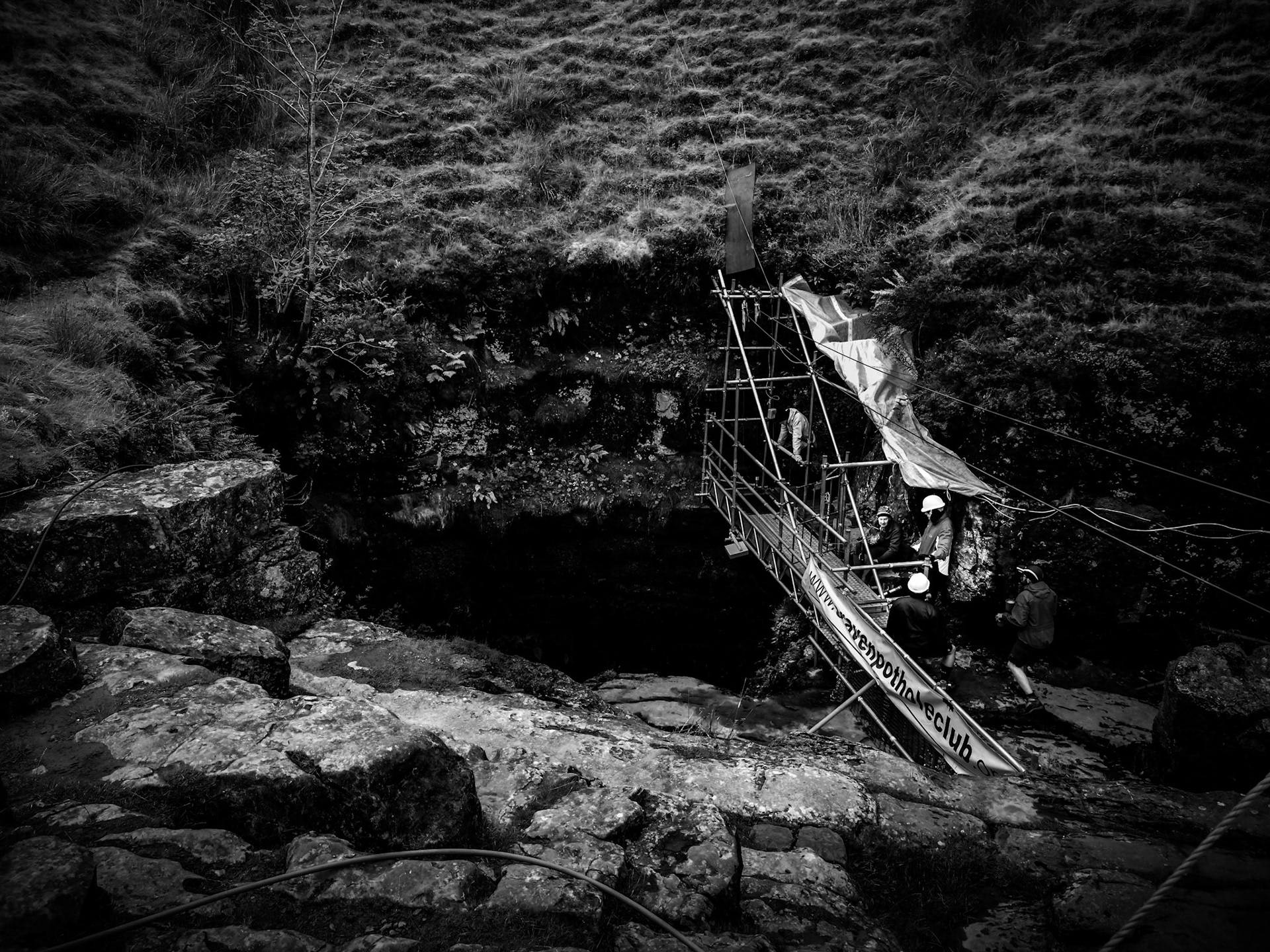 Trip to Clapham North Yorkshire for Descent of Gaping Gill.