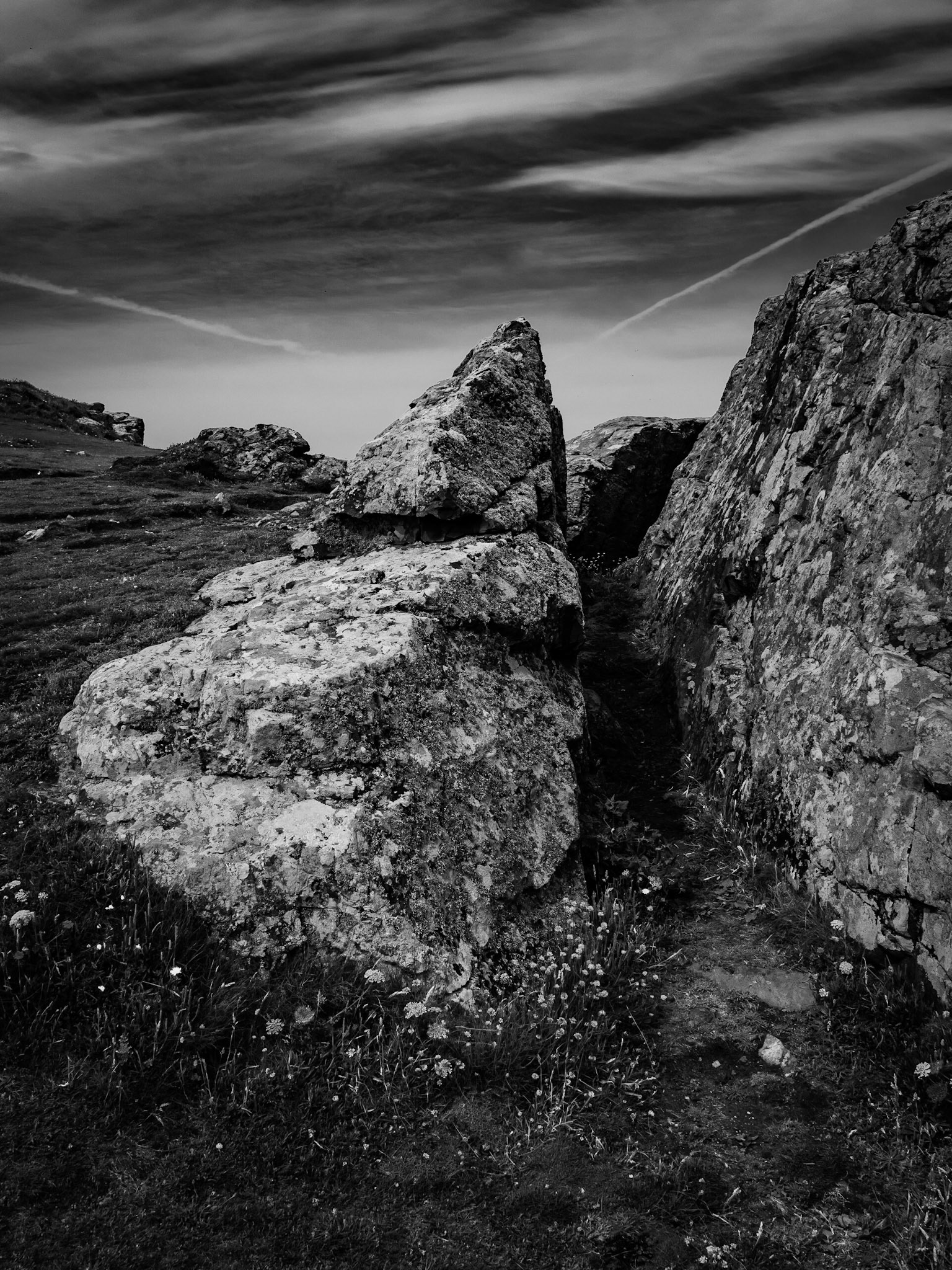 Cliff top walk St Ives