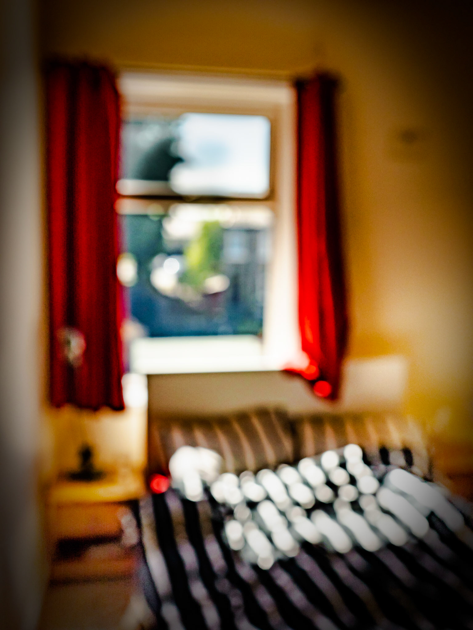 Out of focus bedroom