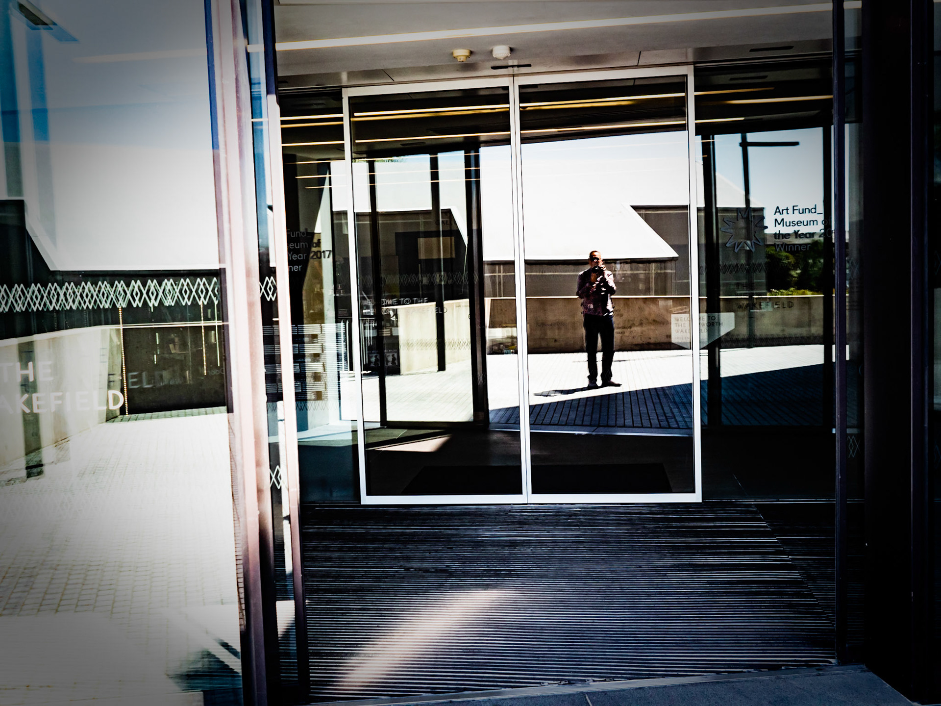 Selfy at the Hepworth
