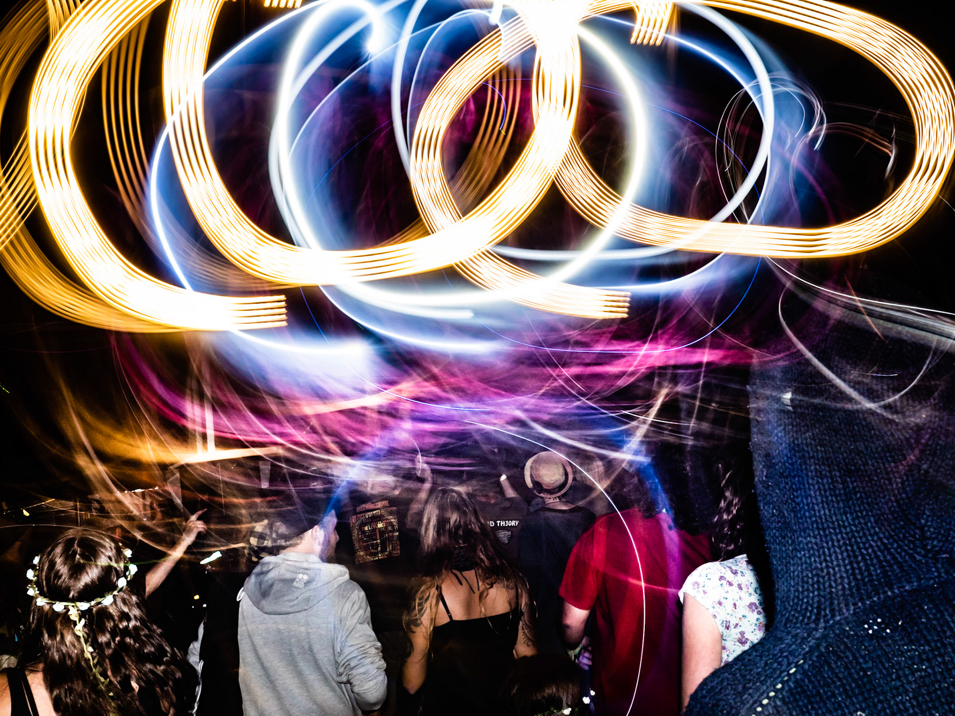 Dancers at a festival