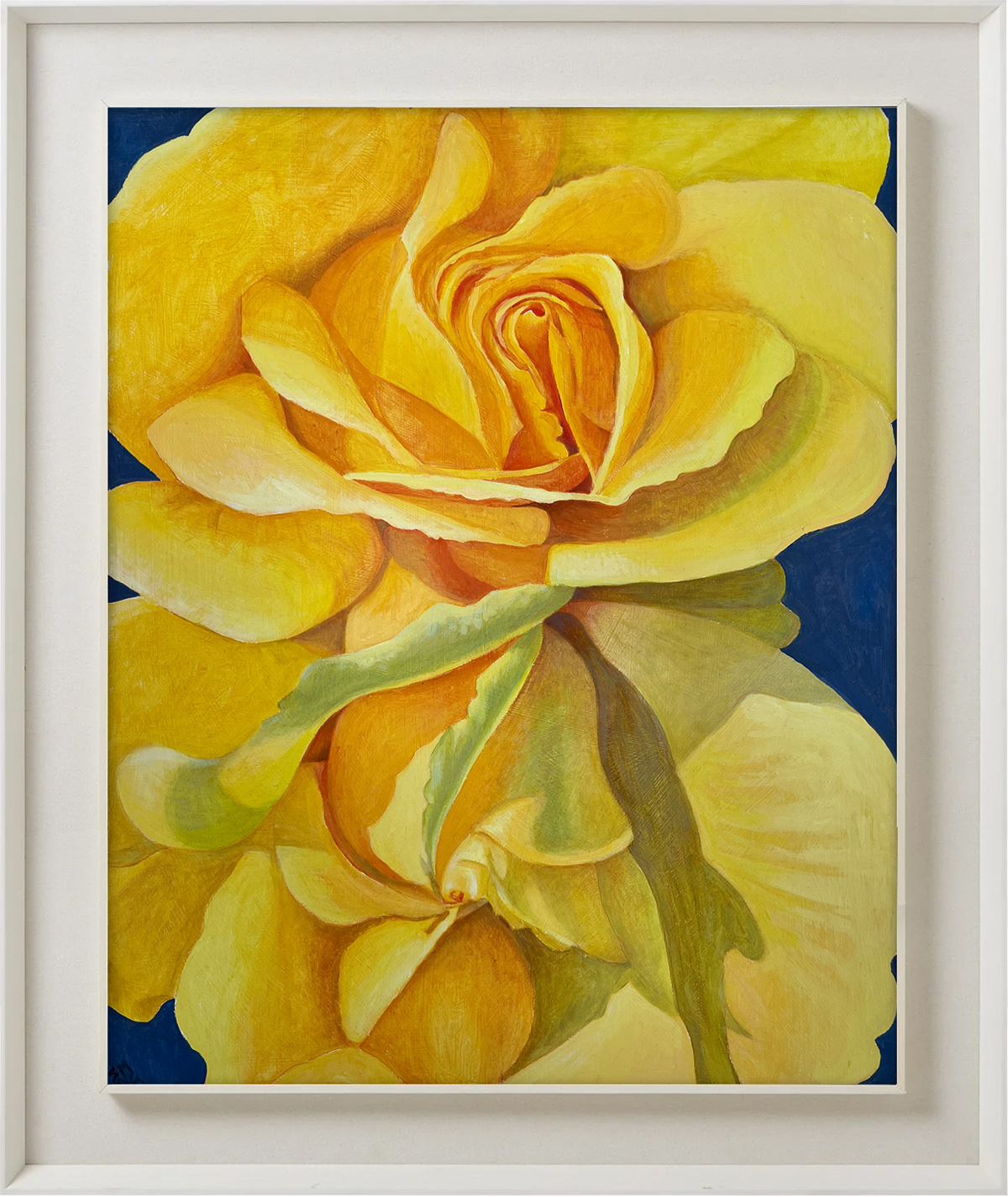 Yellow Twin 1 - 38x49cm
