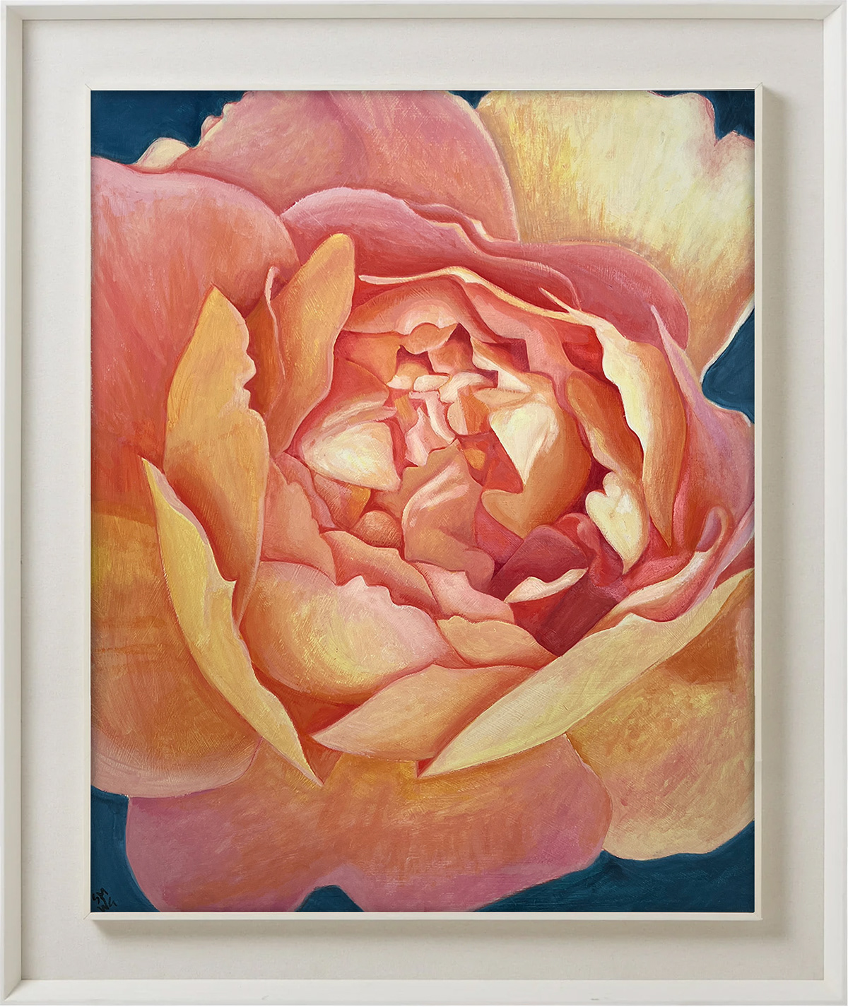 Apricot Rose 2 - 40x50cm