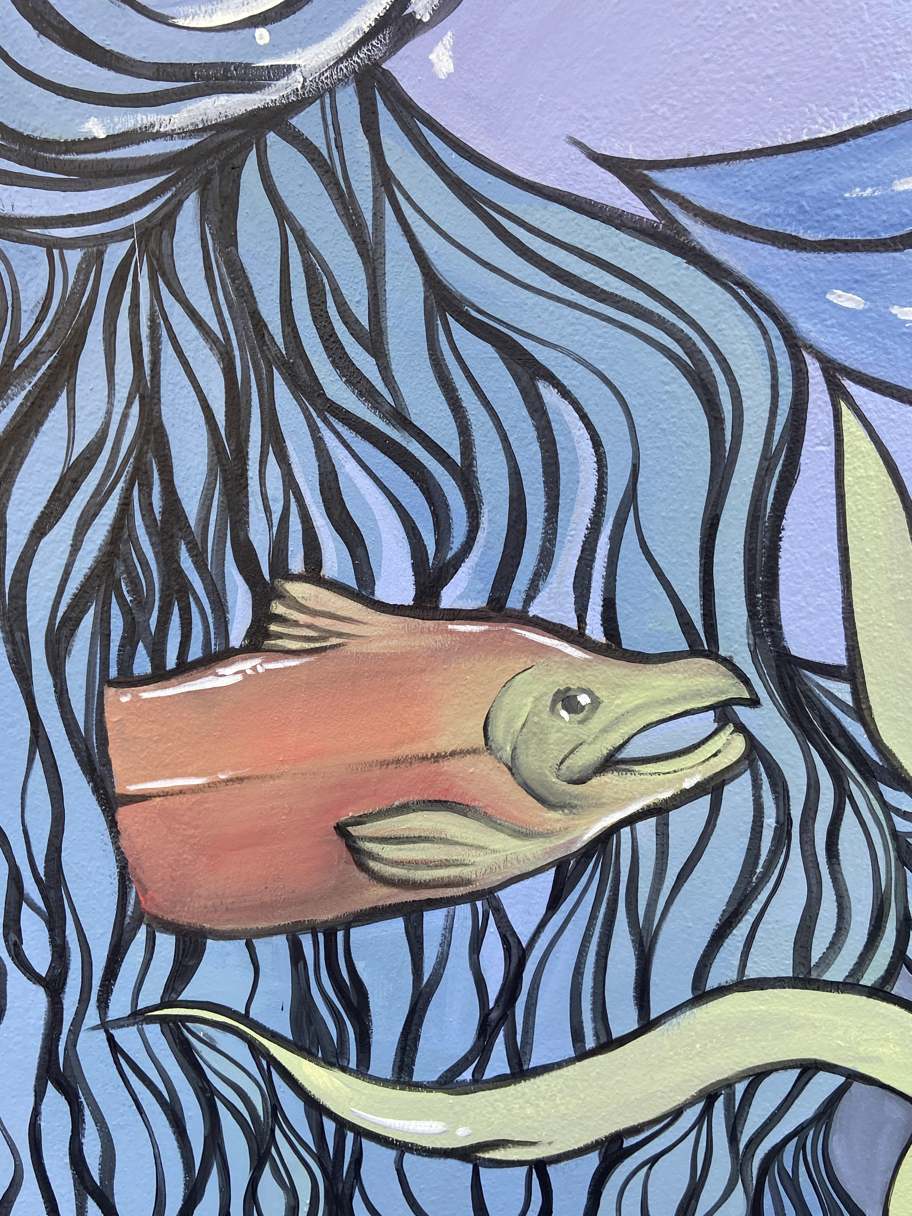 Hello! Says the Salmon