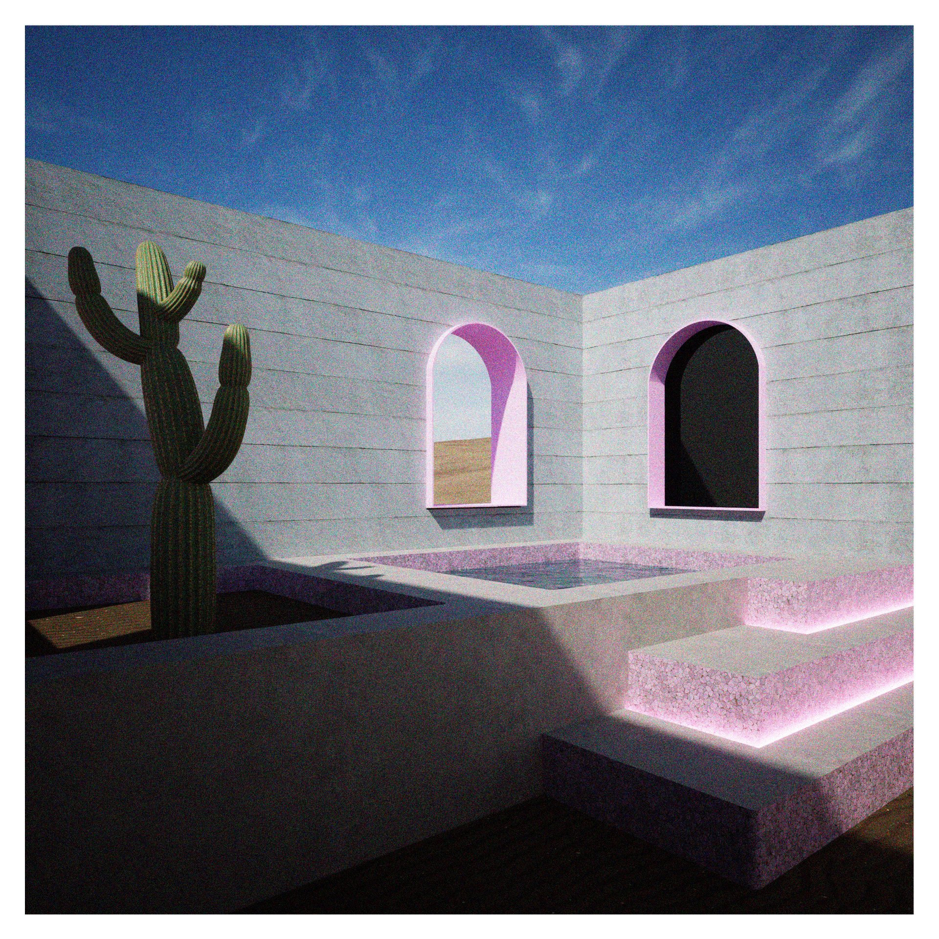 Desert Courtyard 3/3
