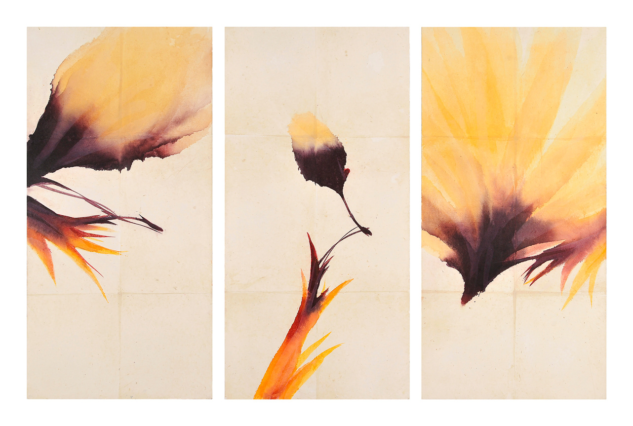 2010-13.conversazioni-2010 Acquerello su carta intelata